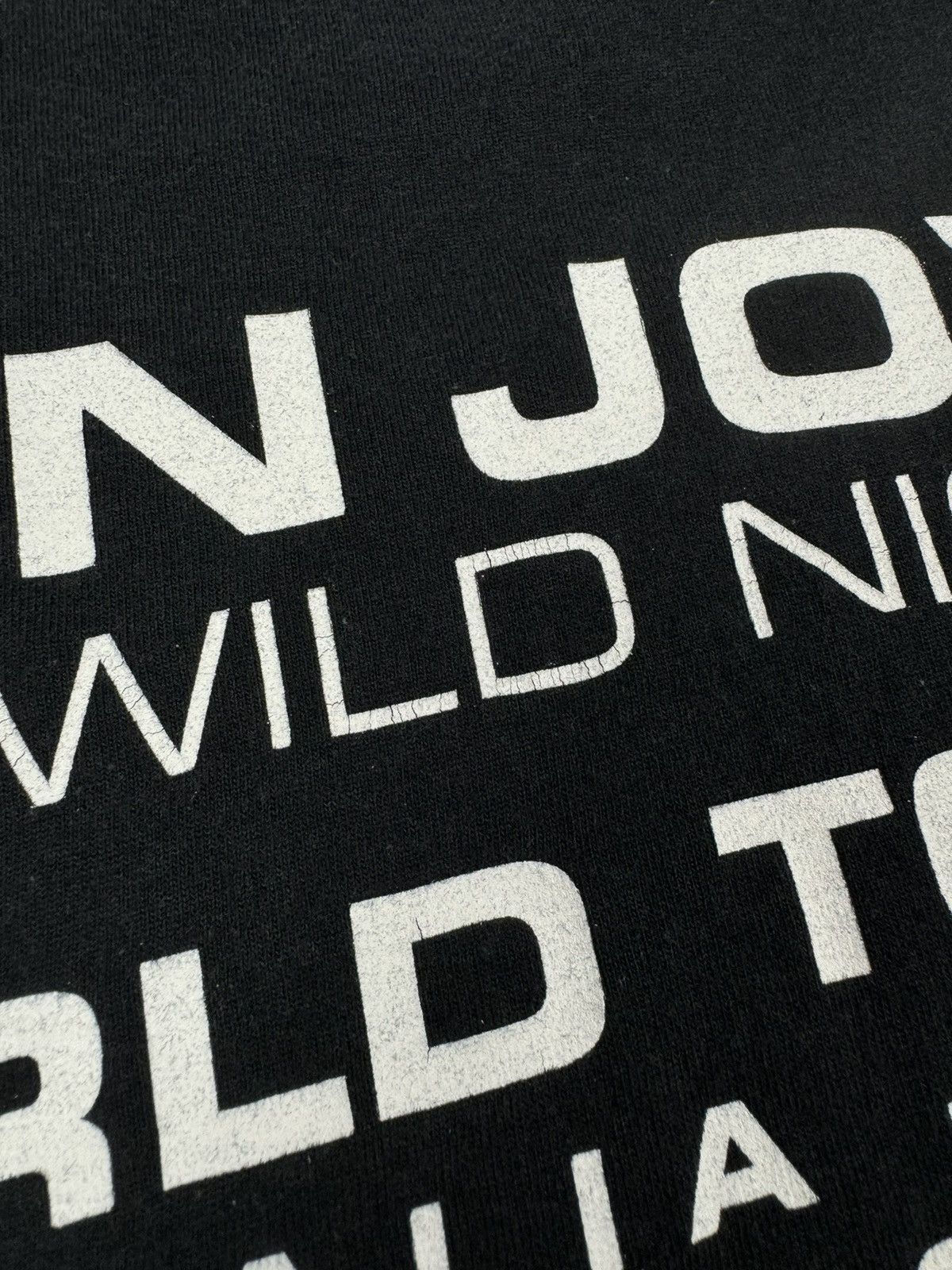 Band Tees × Bon Jovi 2001 Bon Jovi One Wild Night World Tour T-Shirt Size US L / EU 52-54 / 3 - 9 Thumbnail