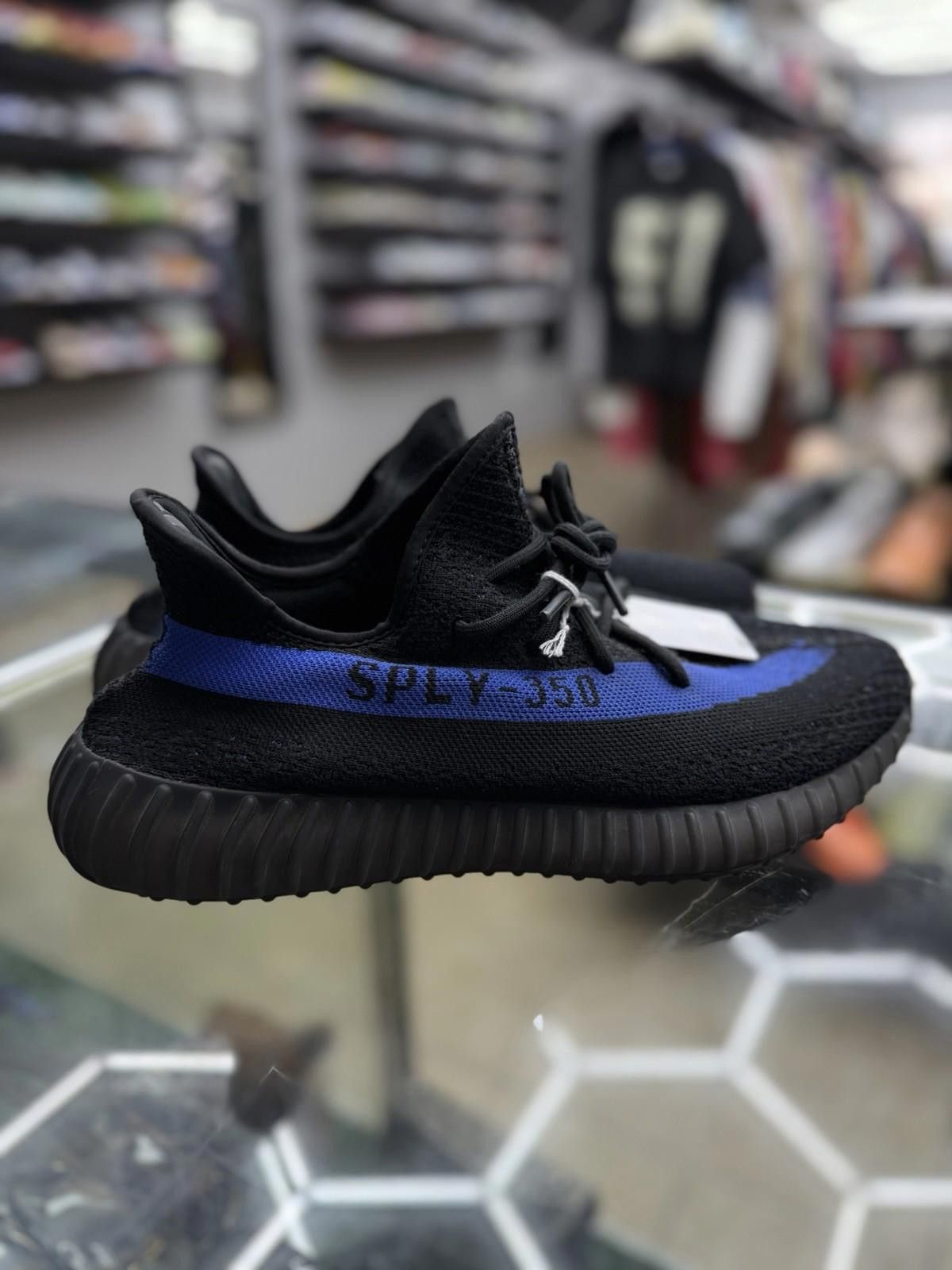 Adidas adidas Yeezy Boost 350 Blue Dazzling Sneakers GY7164 (11.5) Size US 11.5 / EU 44-45 - 5 Thumbnail