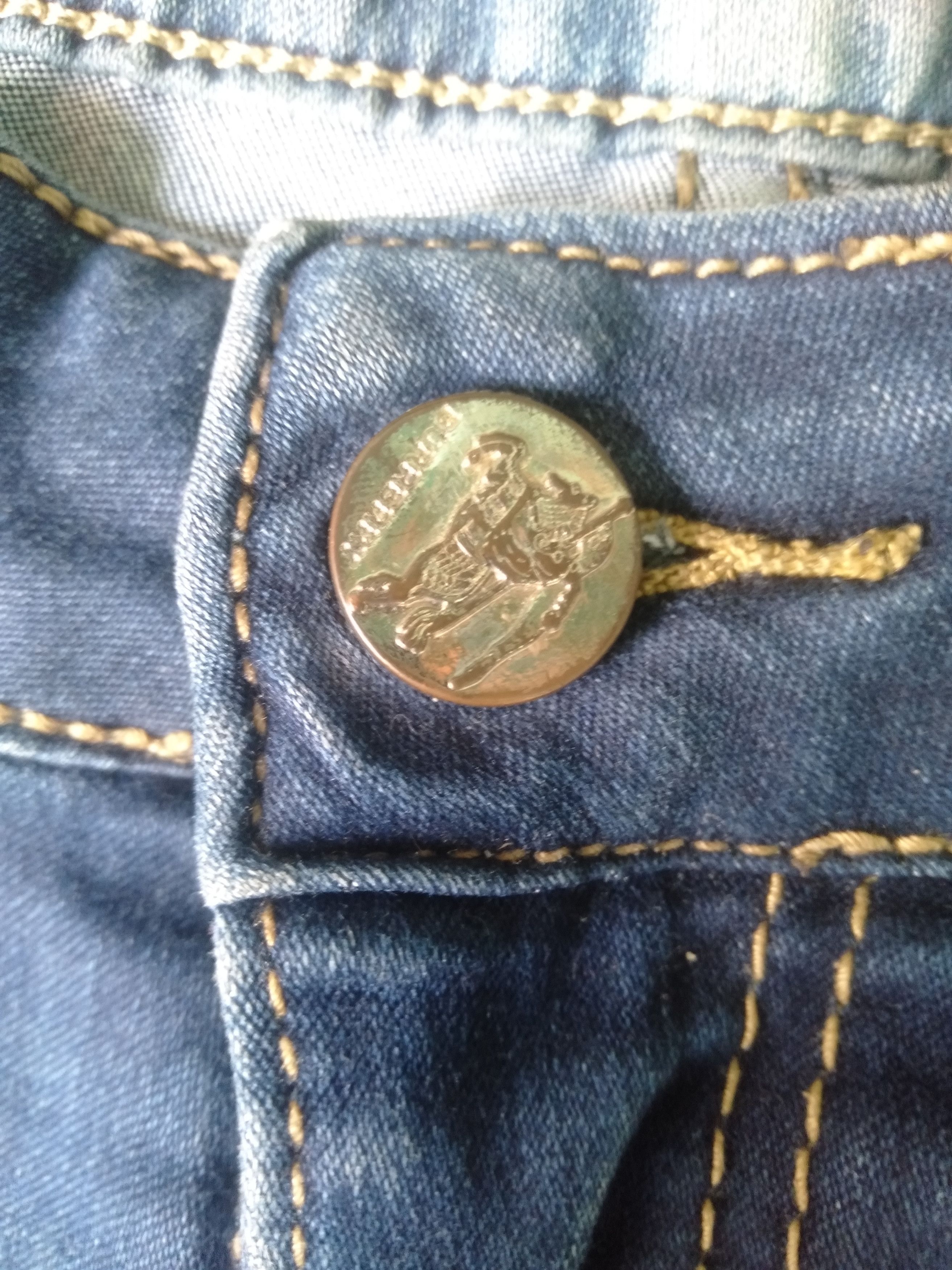 Japanese Brand Japanese Blue Short Jeans Size 31" - 7 Thumbnail