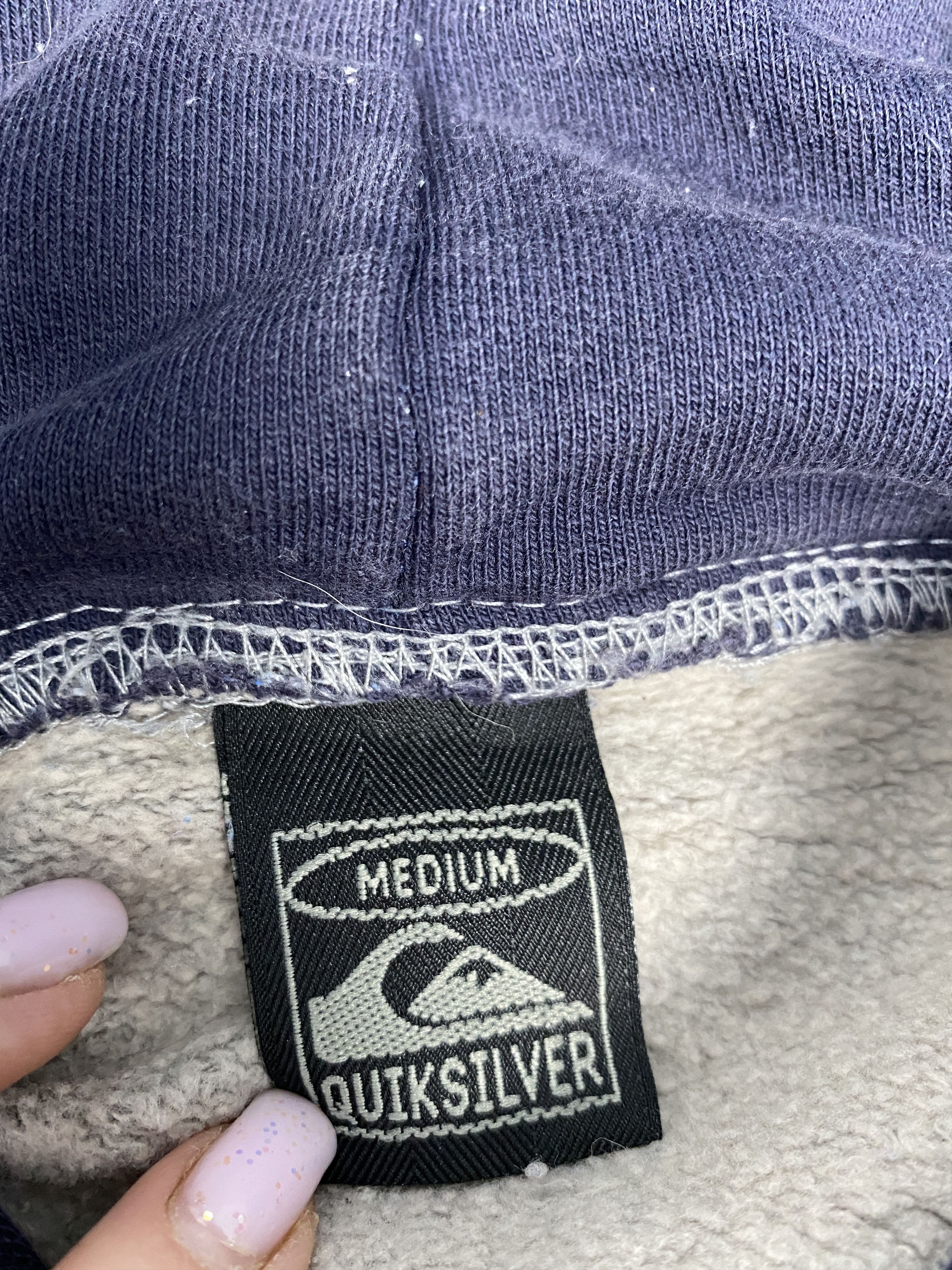Quiksilver Quiksilver vintage big logo hoodie y2k Size US M / EU 48-50 / 2 - 5 Thumbnail