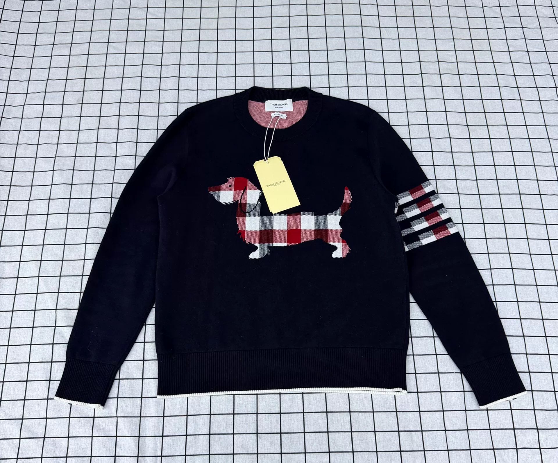 Thom Browne Thom Browne Knit Striped Brown Sweater m Men Size US M / EU 48-50 / 2 - 1 Thumbnail