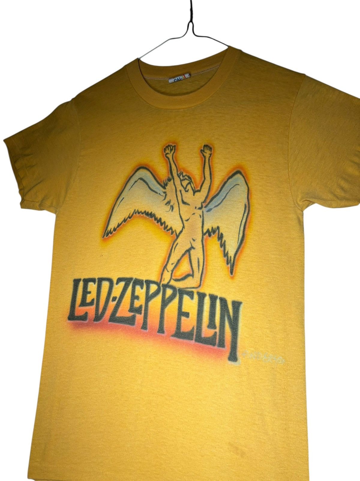 Band Tees 1980s Led Zepplin Single Stich tshirt Size US M / EU 48-50 / 2 - 4 Thumbnail