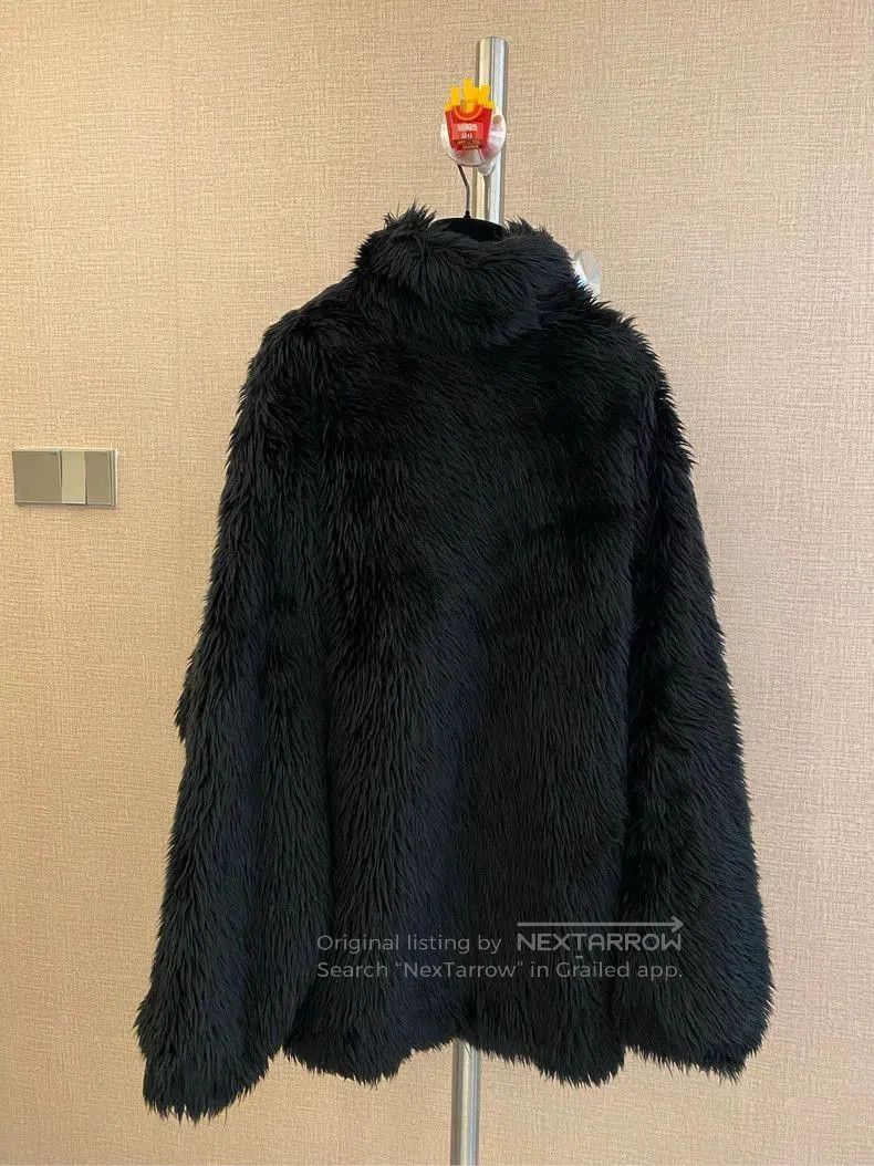 Balenciaga Balenciaga Heavy Fur Coat with Zipper . Size US L / EU 52-54 / 3 - 2 Thumbnail
