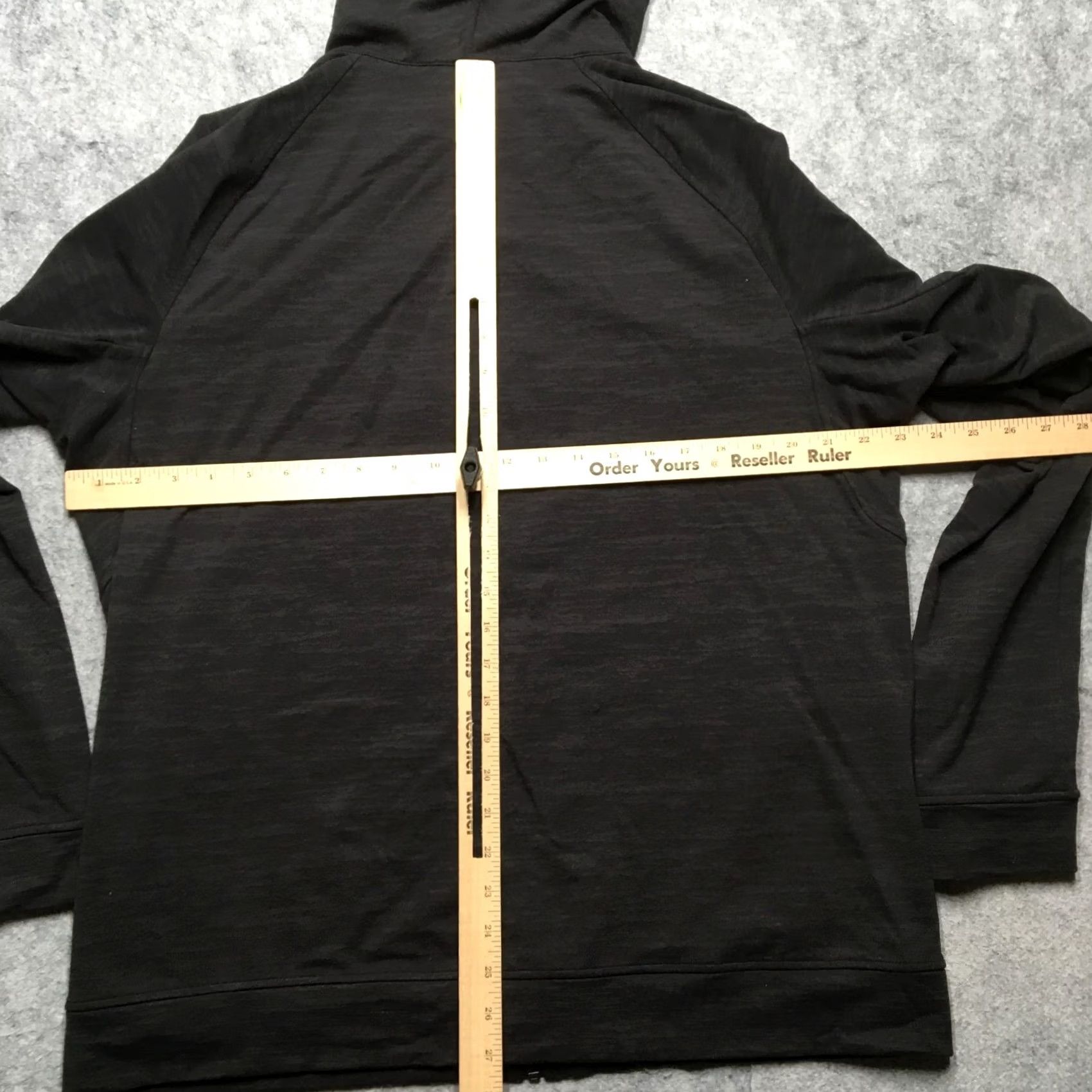 Lululemon Lululemon City Sweat Performance Hoodie Mens XL Black Full Zip Athletic Jacquard Size US XL / EU 56 / 4 - 7 Thumbnail