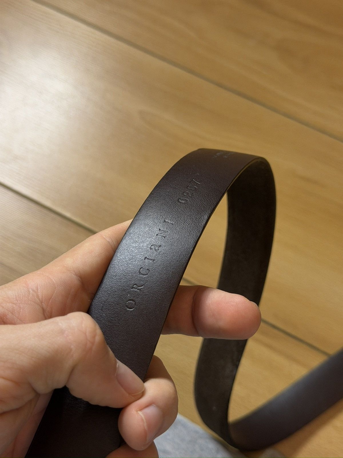 Orciani Orciani leather belt Size ONE SIZE - 10 Thumbnail