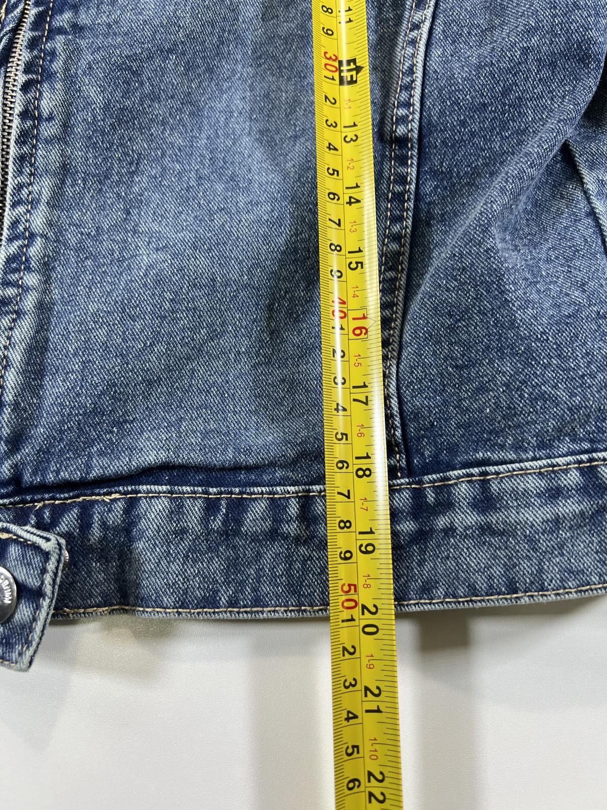 Other Refuge Denim Blue Cropped Denim Jacket - Size L Size L / US 10 / IT 46 - 3 Thumbnail
