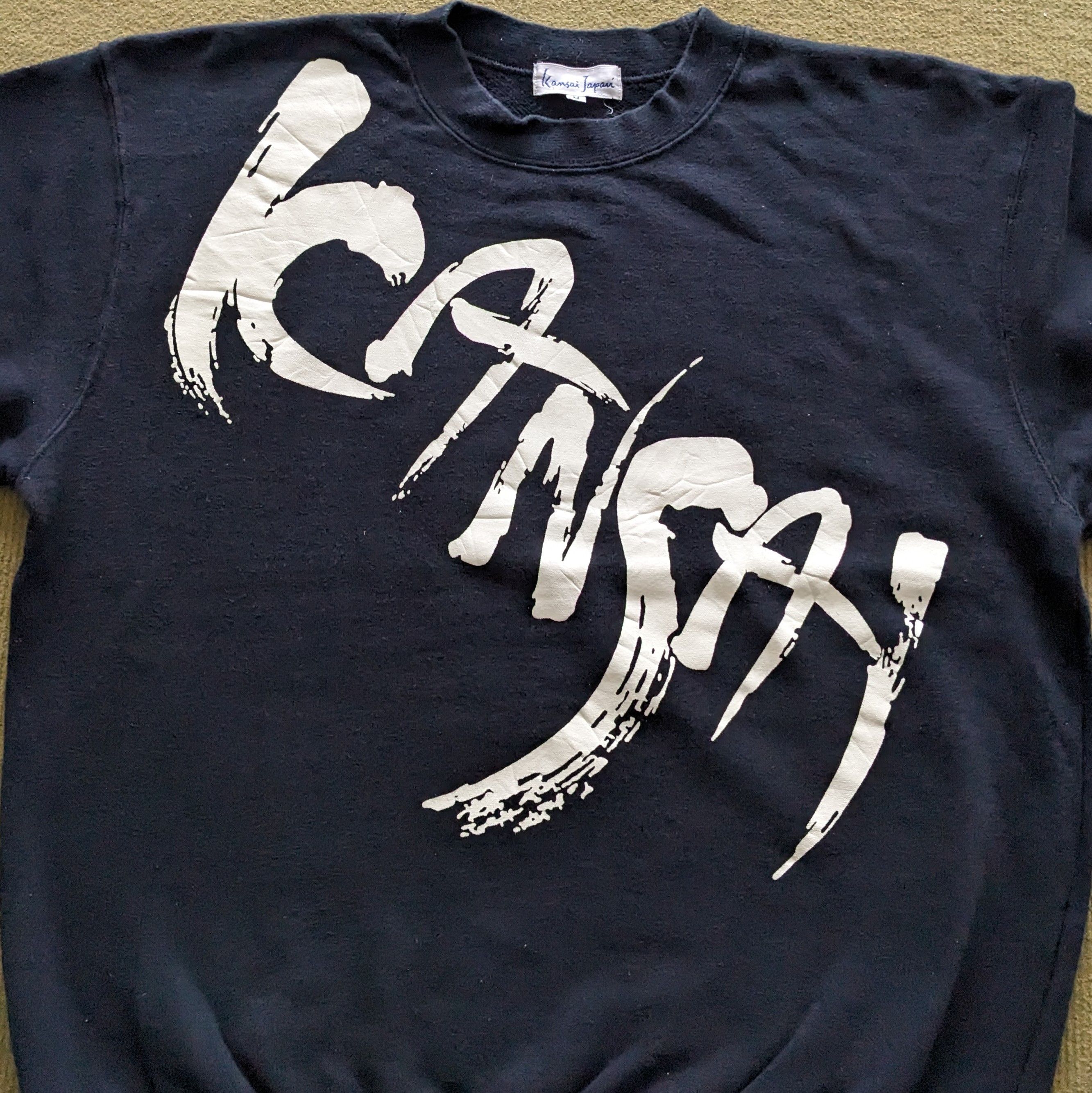 Kansai Yamamoto Vintage KANSAI JAPAN Streetwear Crewneck Sweatshirt Size US S / EU 44-46 / 1 - 2 Thumbnail