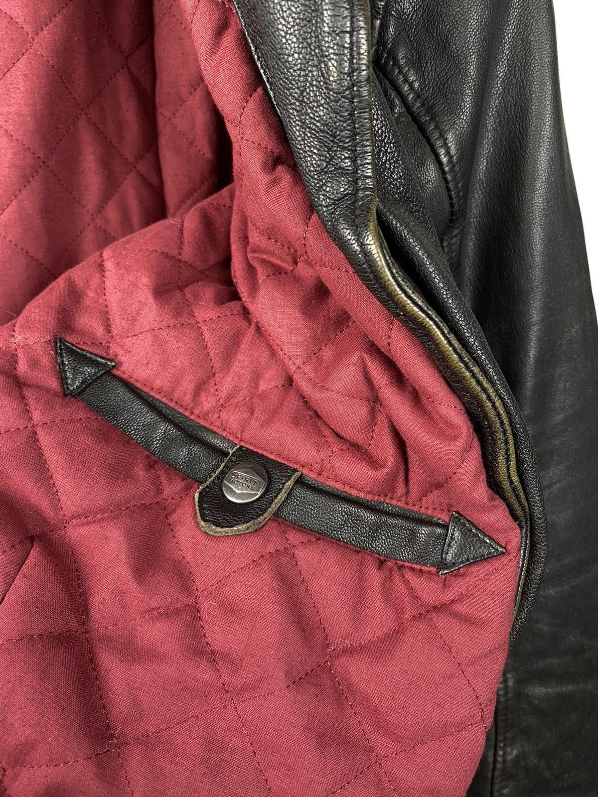 Other 🔥SPIRIT MOTORS RACING TRUE LEATHER JACKET 50-42 Size Size US M / EU 48-50 / 2 - 16 Thumbnail