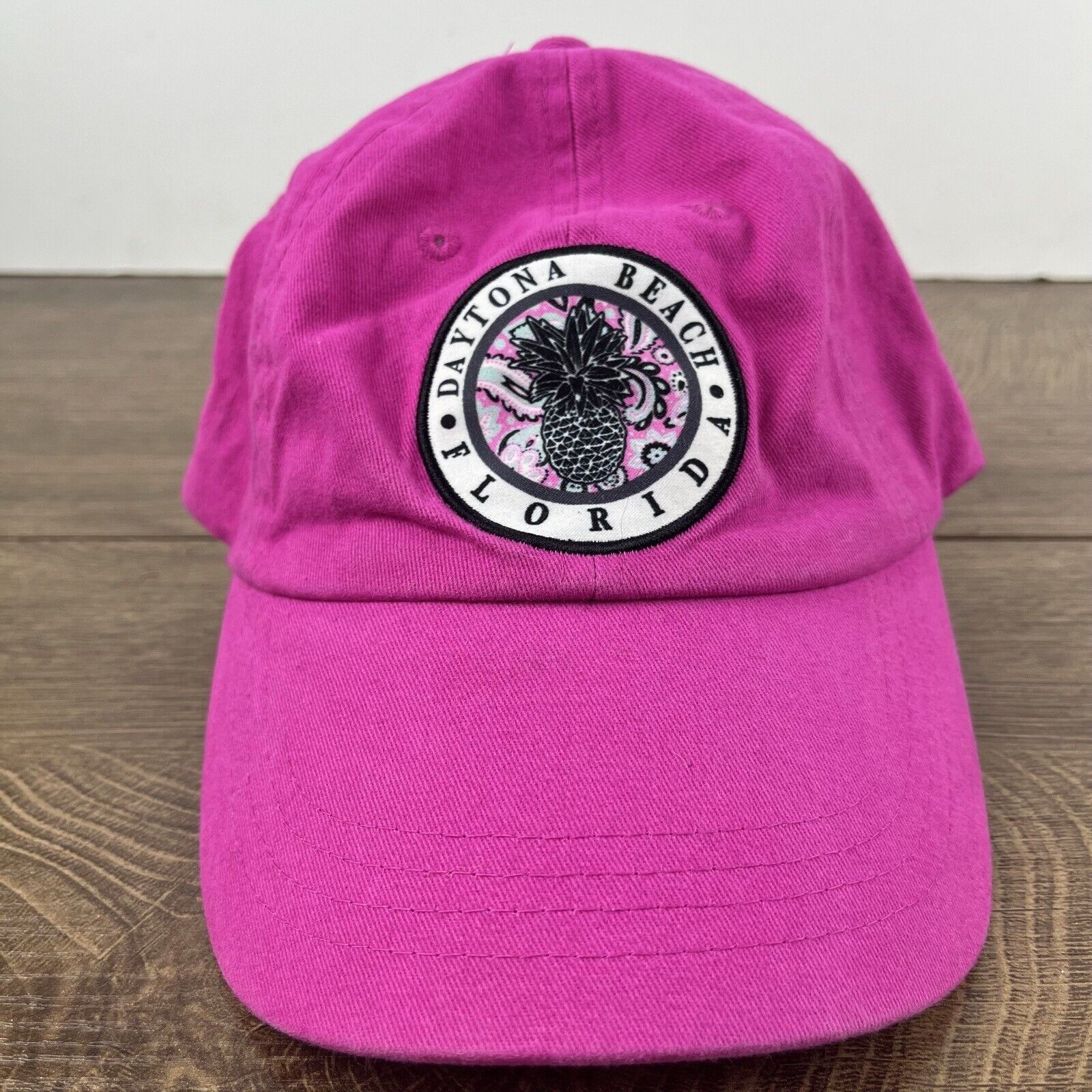 Other Daytona Beach Hat Florida Adjustable Hat Pink Hat Adjustable Size ONE SIZE - 3 Thumbnail