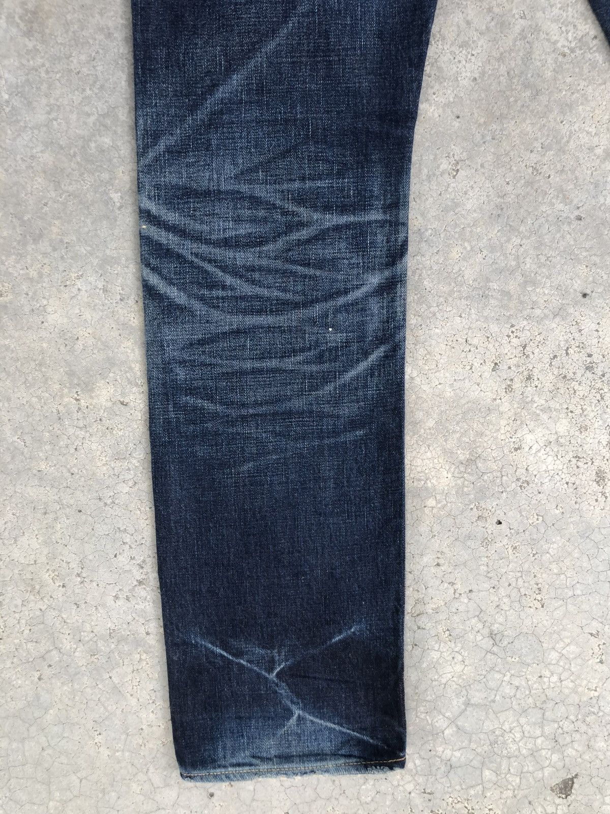 OMNIGOD Japanese OMNIGOD 50053 Distressed Jeans Selvedge Jeans Size US 32 / EU 48 - 11 Thumbnail