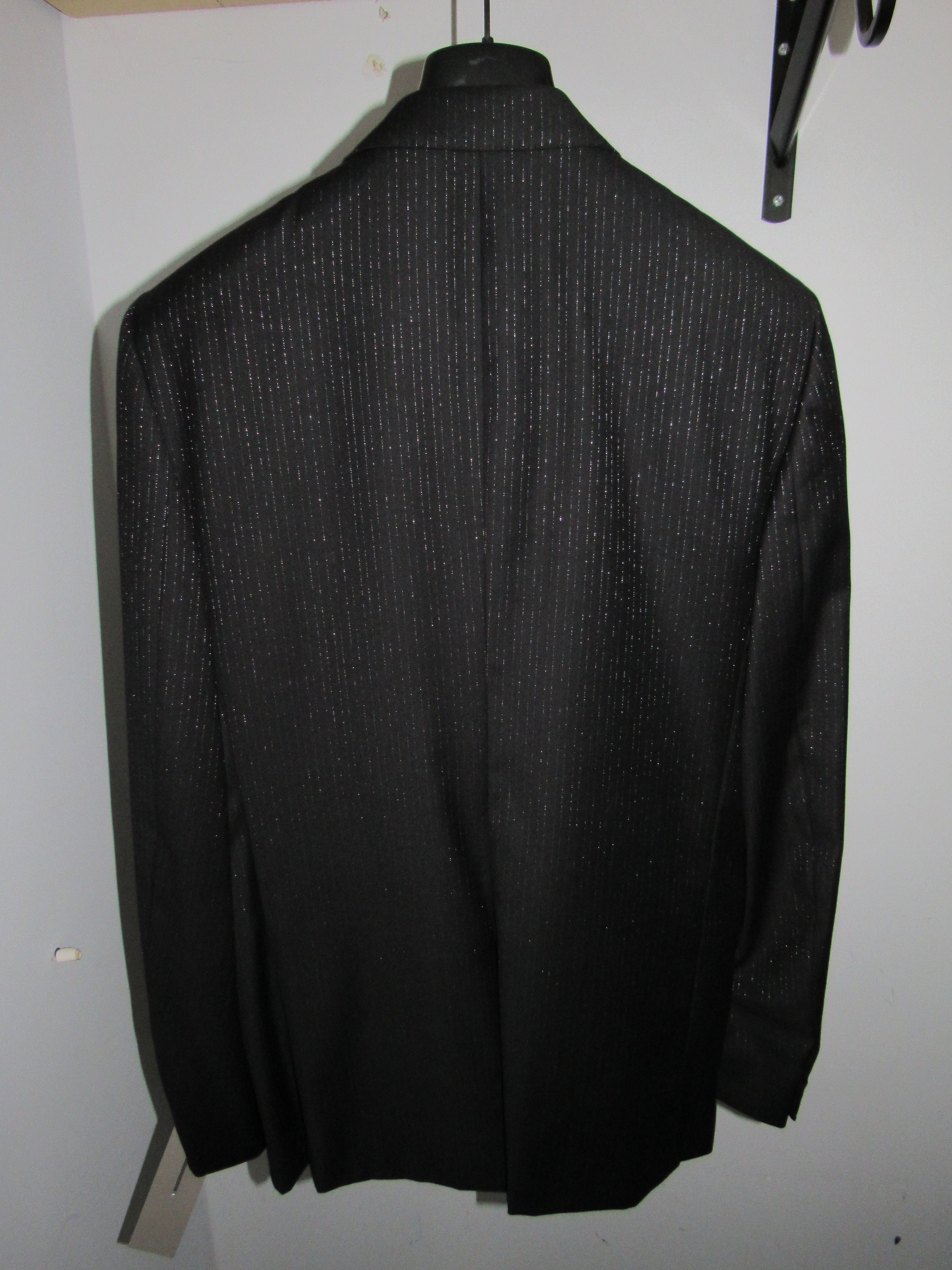 Dior × Hedi Slimane DIOR HOMME SLIMANE ERA TUXEDO / SMOKING JACKET Size 44R - 8 Thumbnail