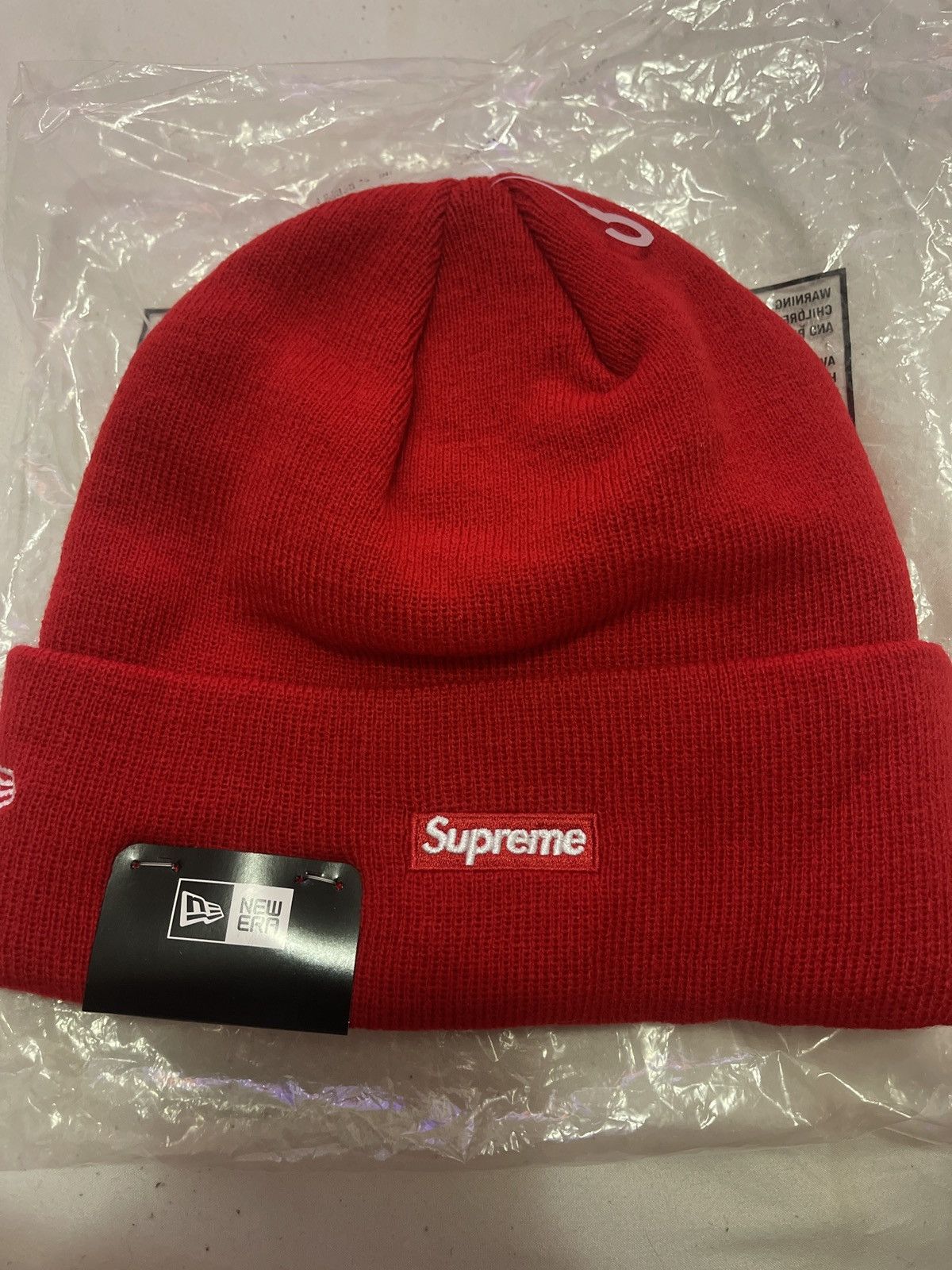 Supreme Red Supreme Swarovski Beanie Size ONE SIZE - 3 Thumbnail