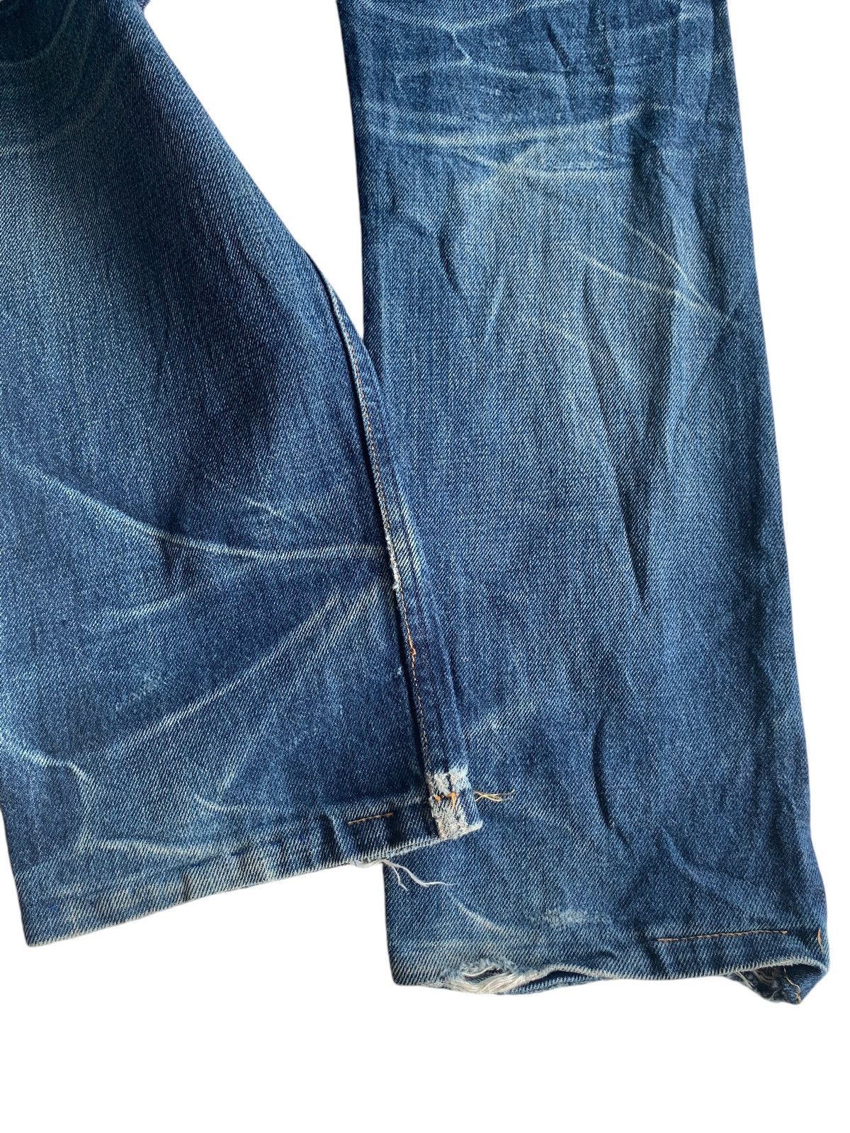 A.P.C. × Japanese Brand × Vintage A.P.C Selvedge Distressed Denim Size US 29 - 10 Thumbnail