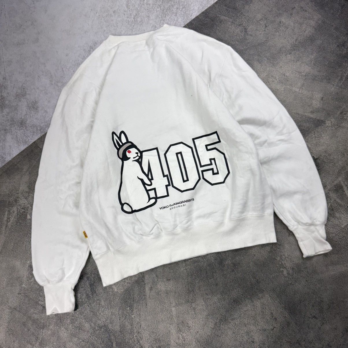 FR2 Fucking Rabbits FR2 yoko fuchigami erousagi white japan Size US XL / EU 56 / 4 - 3 Thumbnail