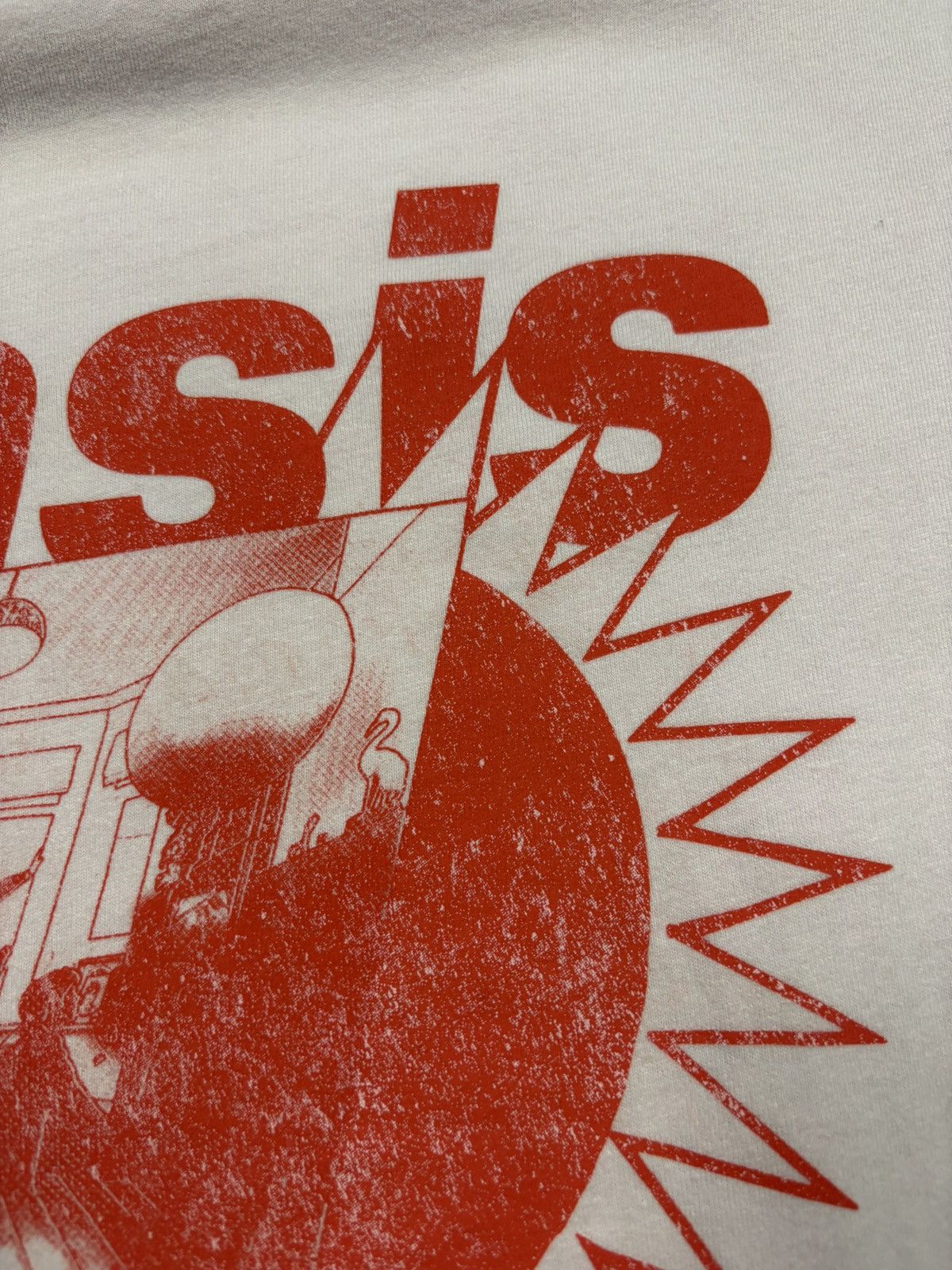 Band Tees Oasis Definitely Maybe Debut Album Pink Band T-Shirt 2025 S Size US S / EU 44-46 / 1 - 8 Thumbnail