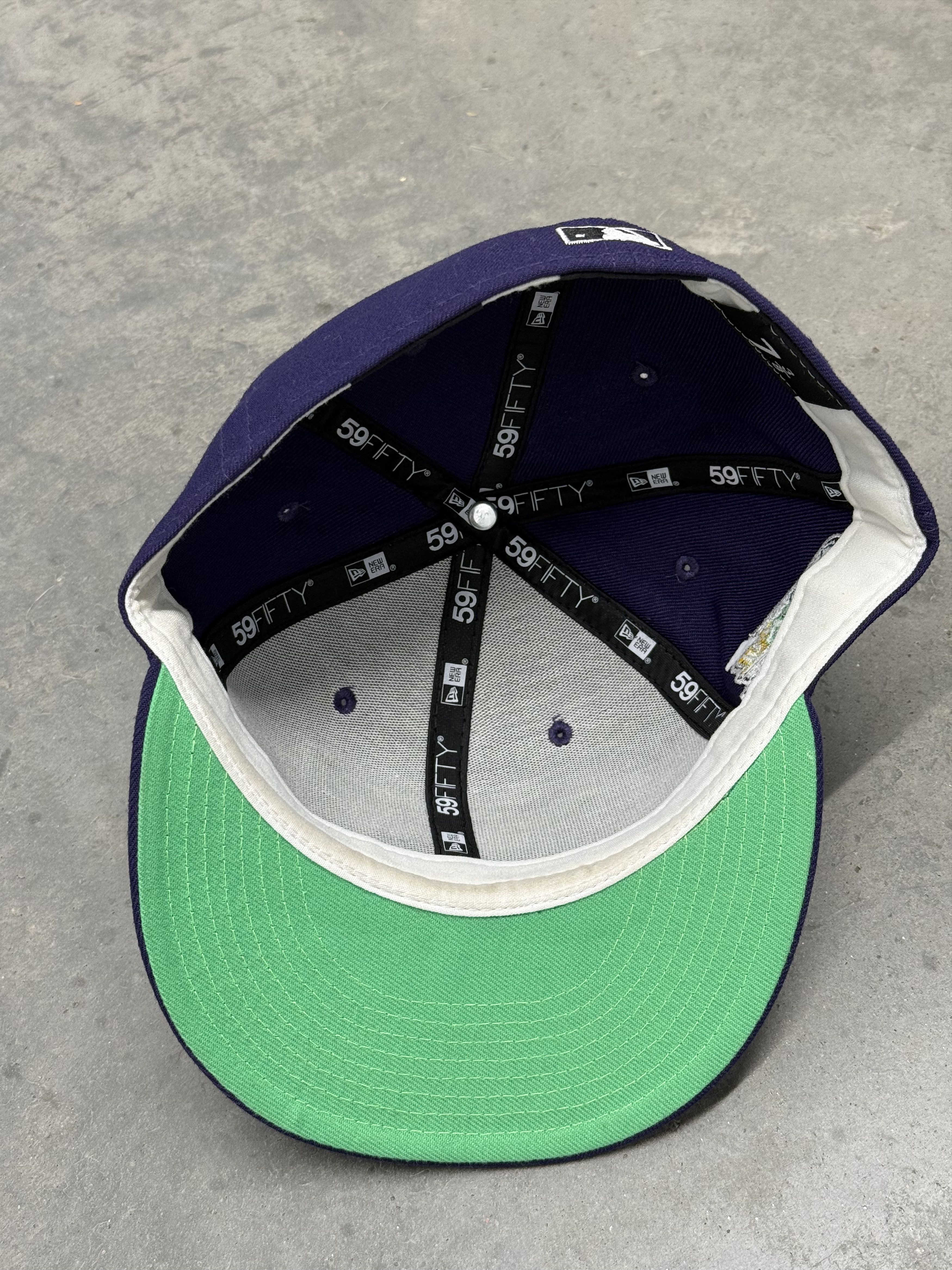 Hat Club 7 3/8 Tampa Bay Devil Rays Hat Club w/ Inaugural Patch TB Size ONE SIZE - 7 Thumbnail