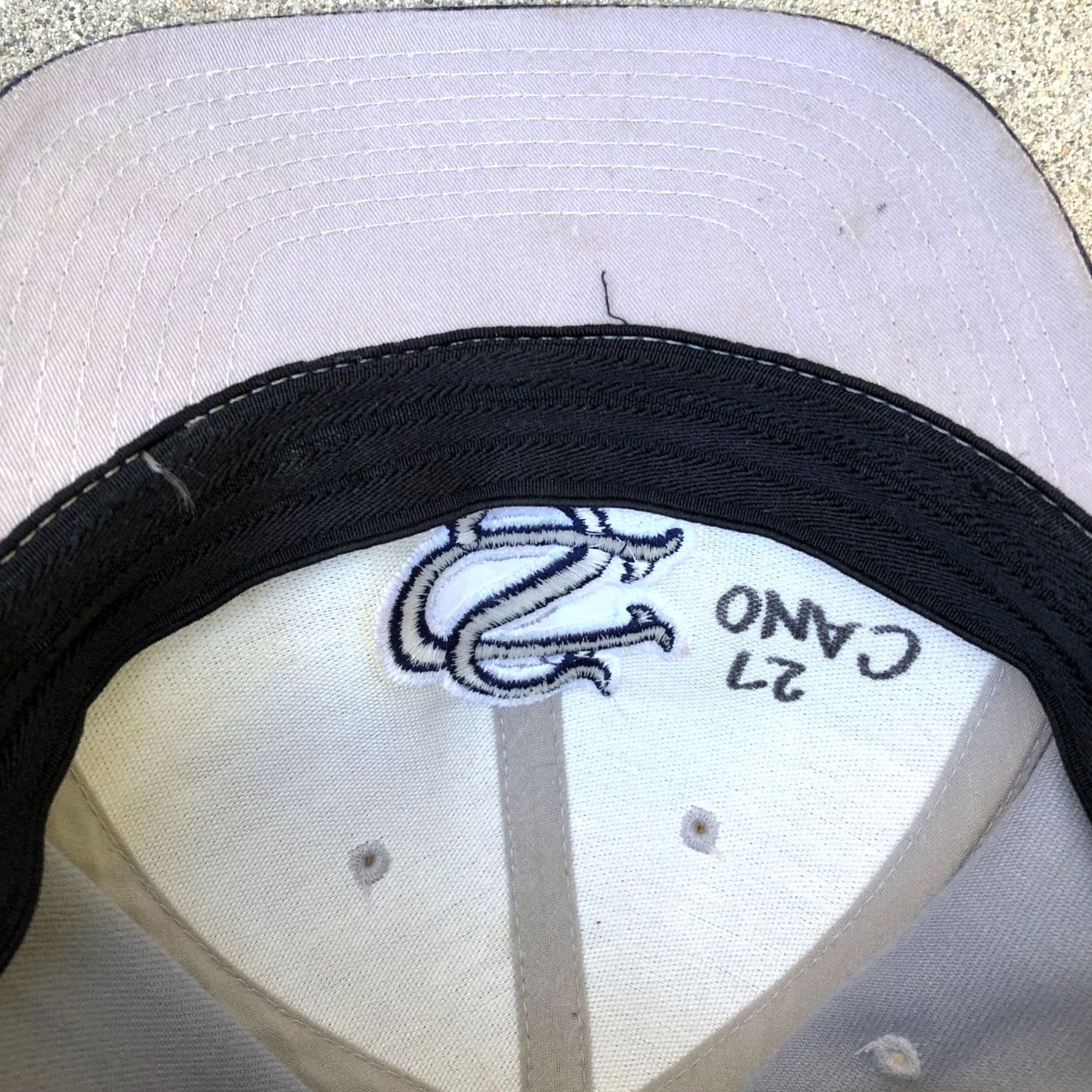 Vintage PACIFIC HEADWEAR South Carolina Fitted Hat S/M Men's Pro Model Cap Grey Blue Size ONE SIZE - 7 Thumbnail