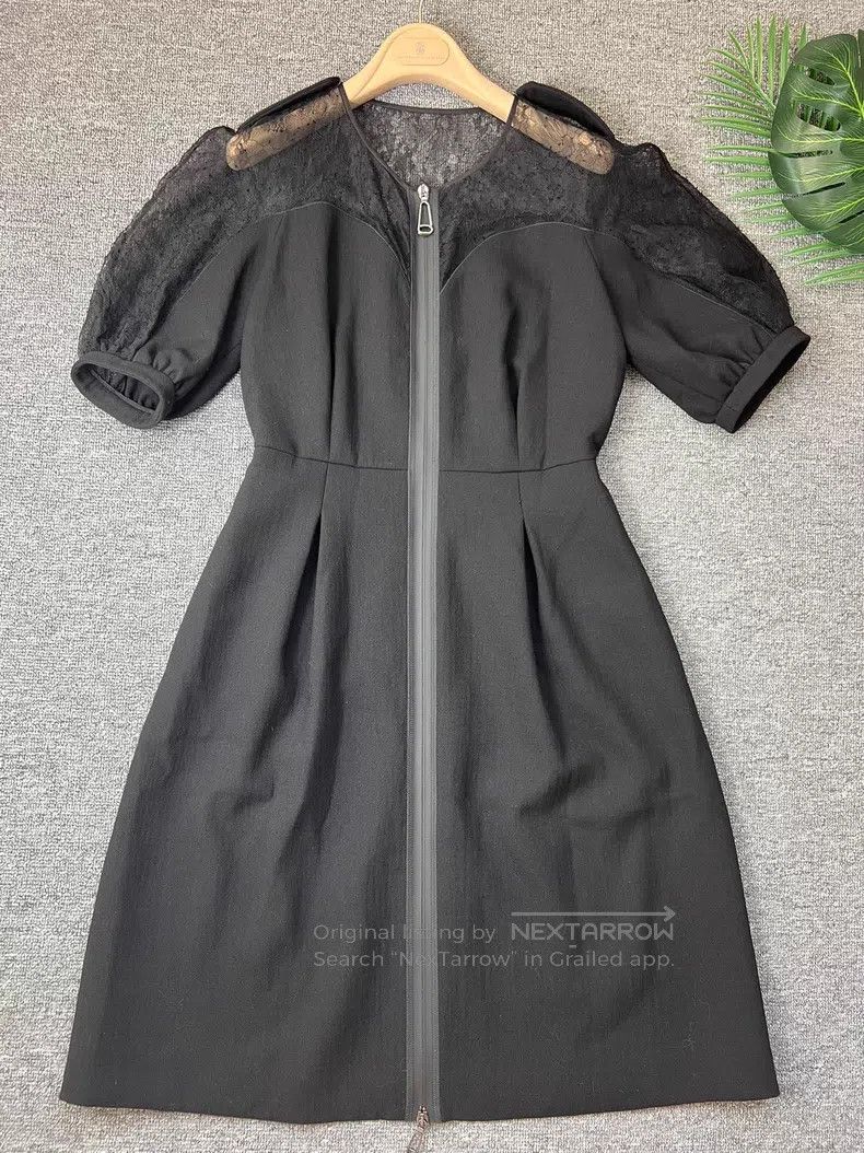 Fendi Fendi Wool lace dress Size XS / US 0-2 / IT 36-38 - 1 Thumbnail