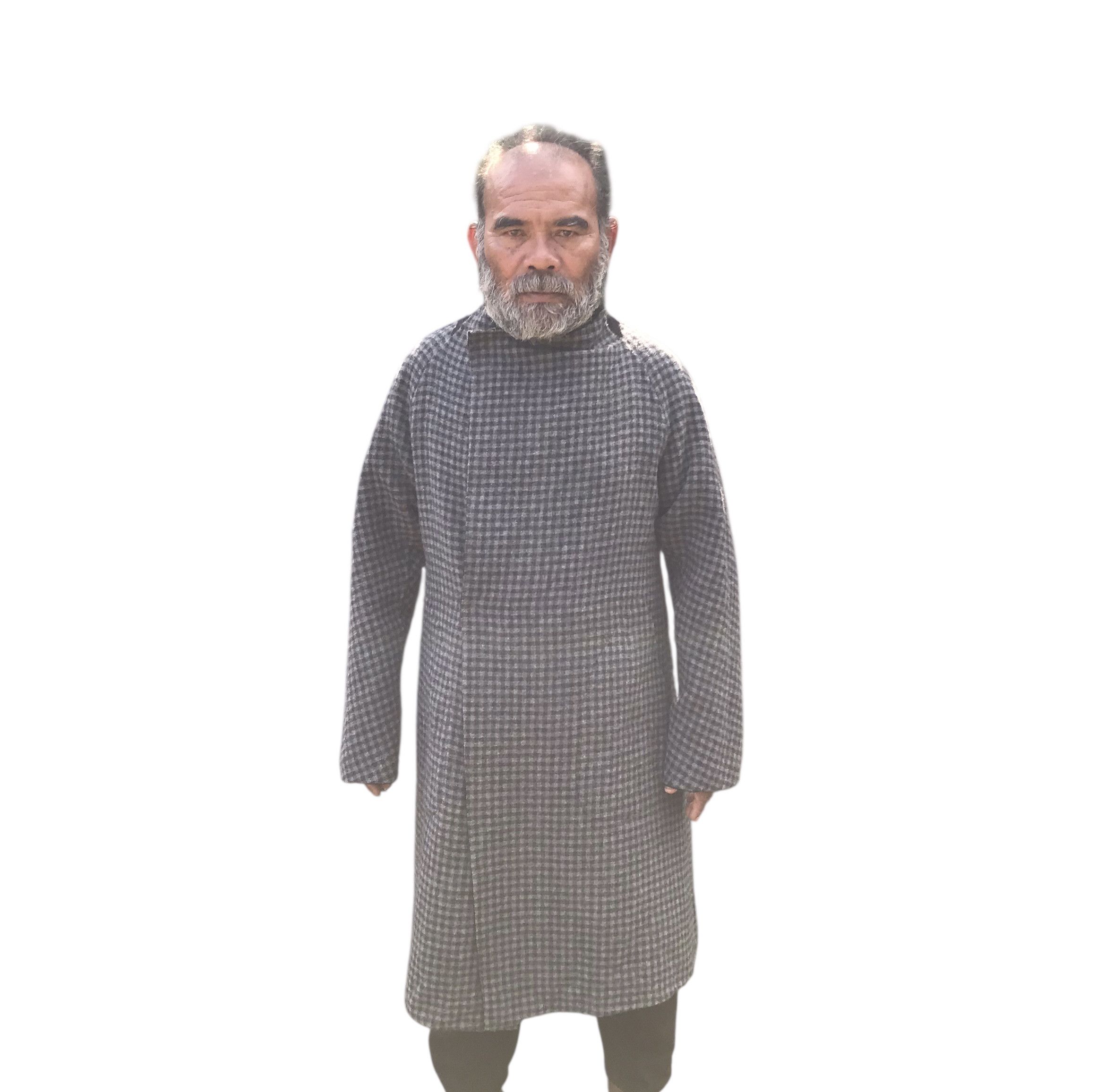 Issey Miyake ARCHIVE 90s ISSEY MIYAKE Plantation wool Windcoat Reversible Size US M / EU 48-50 / 2 - 16 Thumbnail