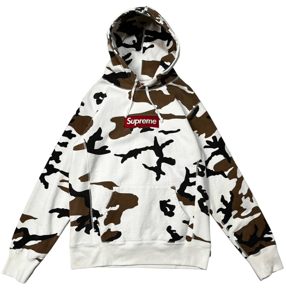 Supreme Supreme Caw Camo Box Logo Pullover Hoodie Size US S / EU 44-46 / 1 - 1 Thumbnail