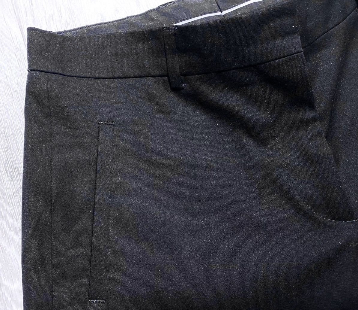 Givenchy Givenchy Uniformes Black Stretchy Cross Pants Trousers PE Size 28" / US 6 / IT 42 - 10 Thumbnail