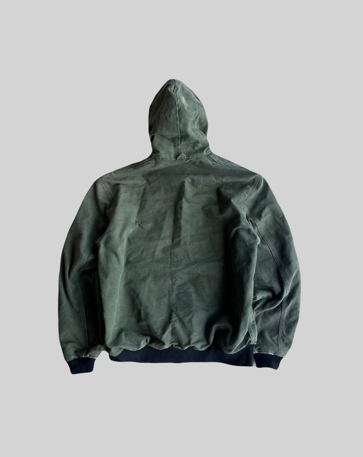 Carhartt Vintage Carhartt Active Jacket Olive Size US L / EU 52-54 / 3 - 3 Thumbnail