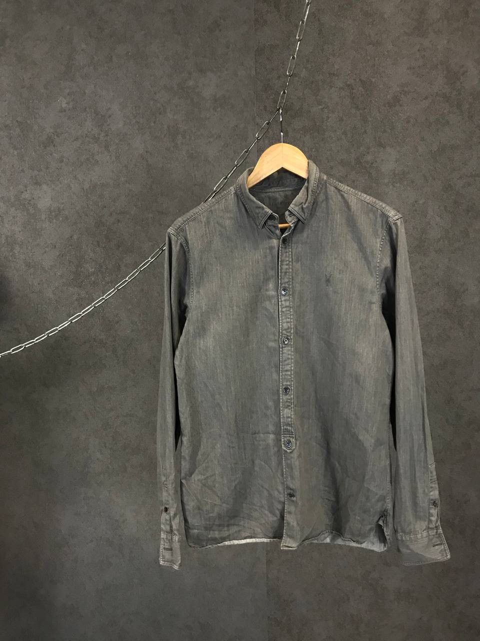 Allsaints Allsaints designer logo shirt Size US S / EU 44-46 / 1 - 1 Thumbnail