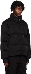 C.P. Company o1y1224 Zip Hooded Jacket in Black Size US XL / EU 56 / 4 - 2 Thumbnail