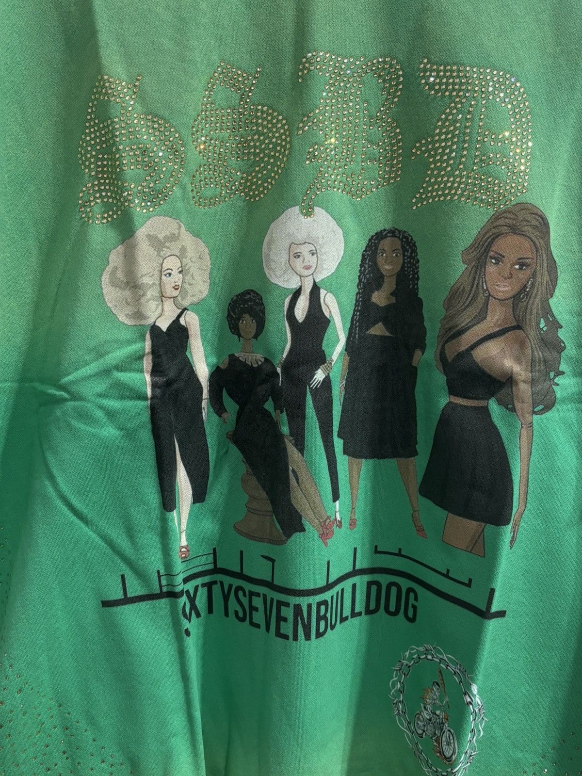 Designer SSBD DOLL GREEN TEE Size US L / EU 52-54 / 3 - 2 Thumbnail