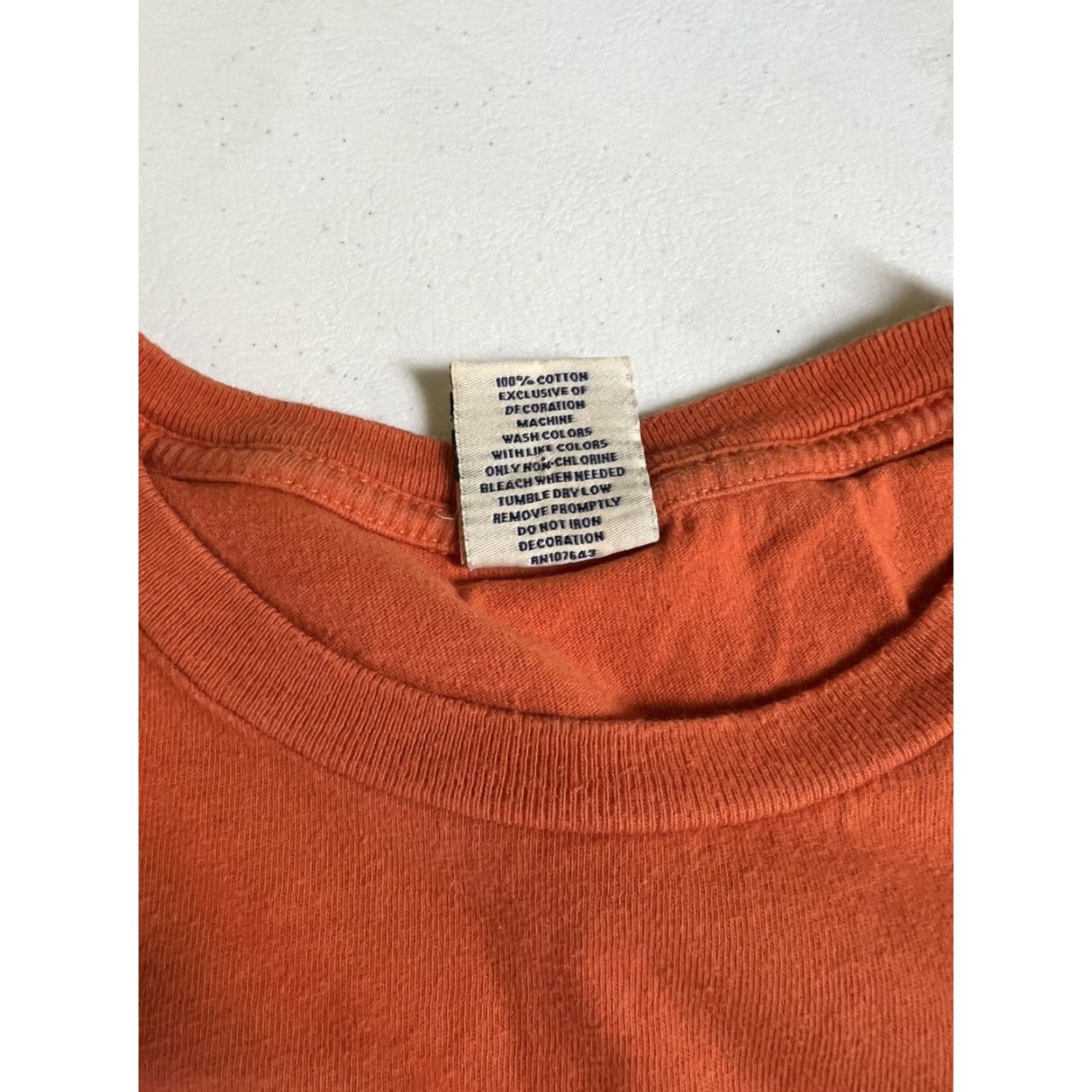 Etro Single League Classic Tee Florida Gators Mens XL Orange Cotton Crew Neck Short Sleeve Retro Shirt Size US XL / EU 56 / 4 - 5 Thumbnail