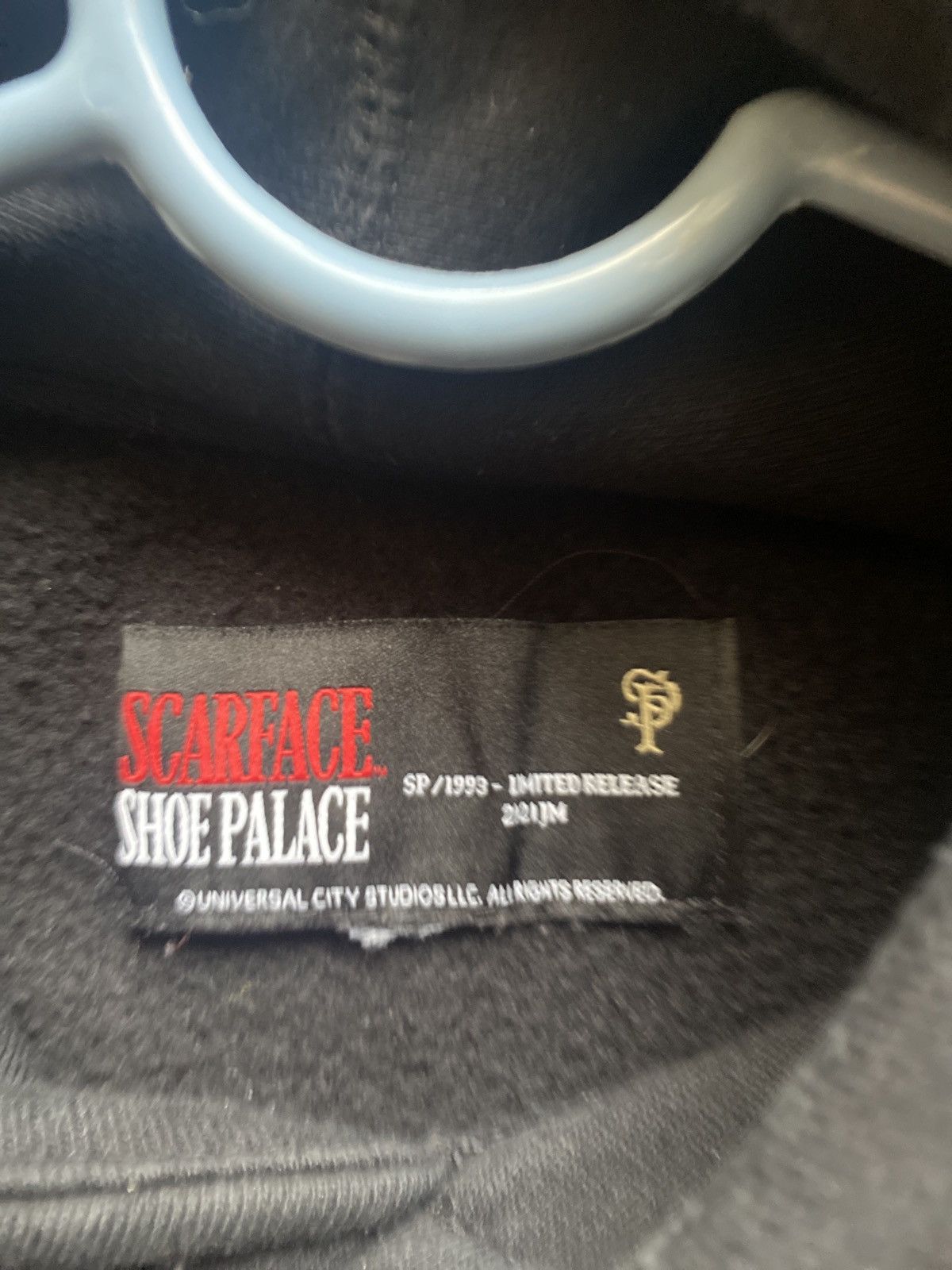 Shoe Palace Scarface limited edition hoodie Size US M / EU 48-50 / 2 - 4 Thumbnail