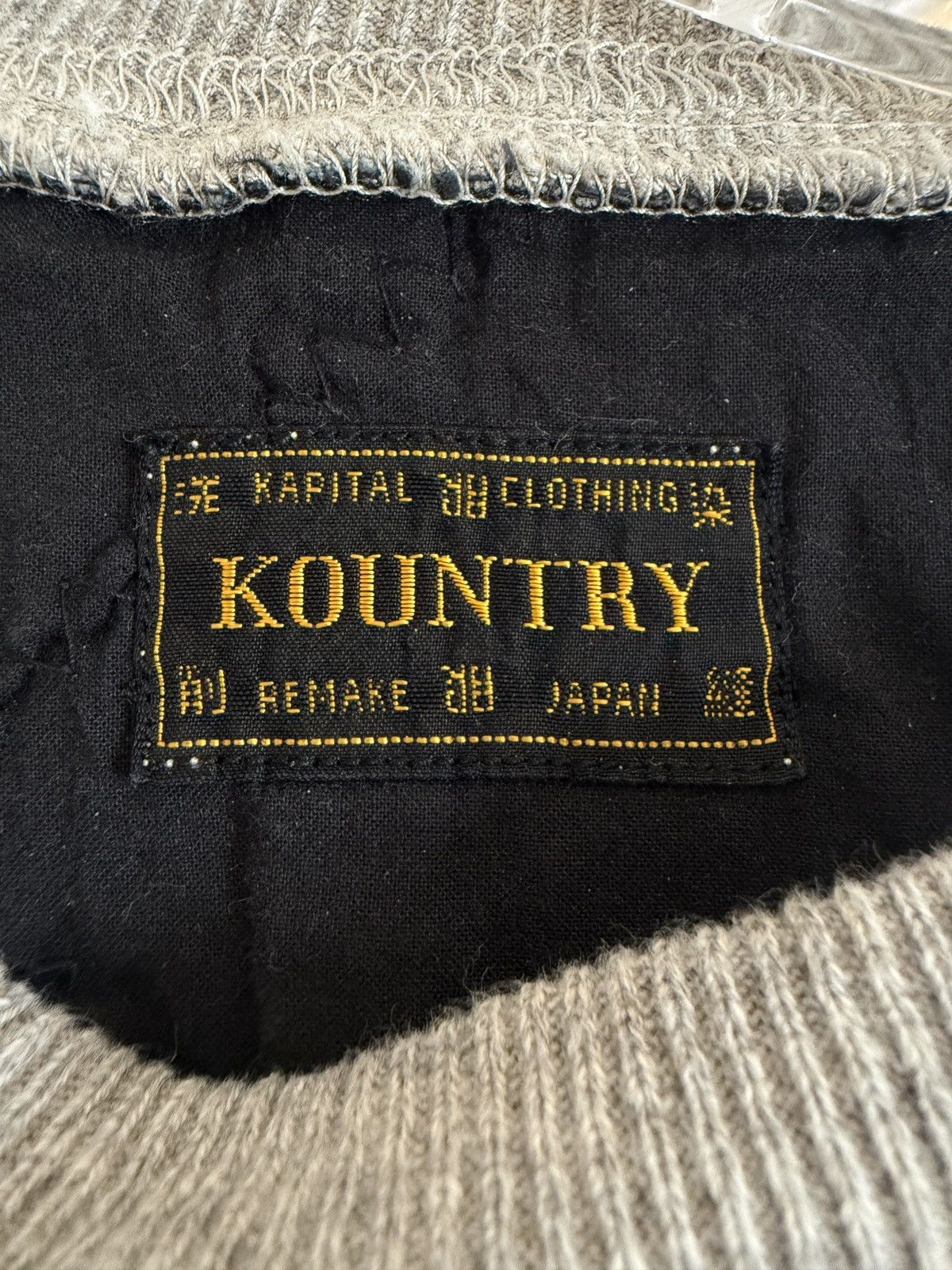 Kapital Kapital Quilted Patchwork 2tone Big Sweatshirt Size US S / EU 44-46 / 1 - 6 Thumbnail
