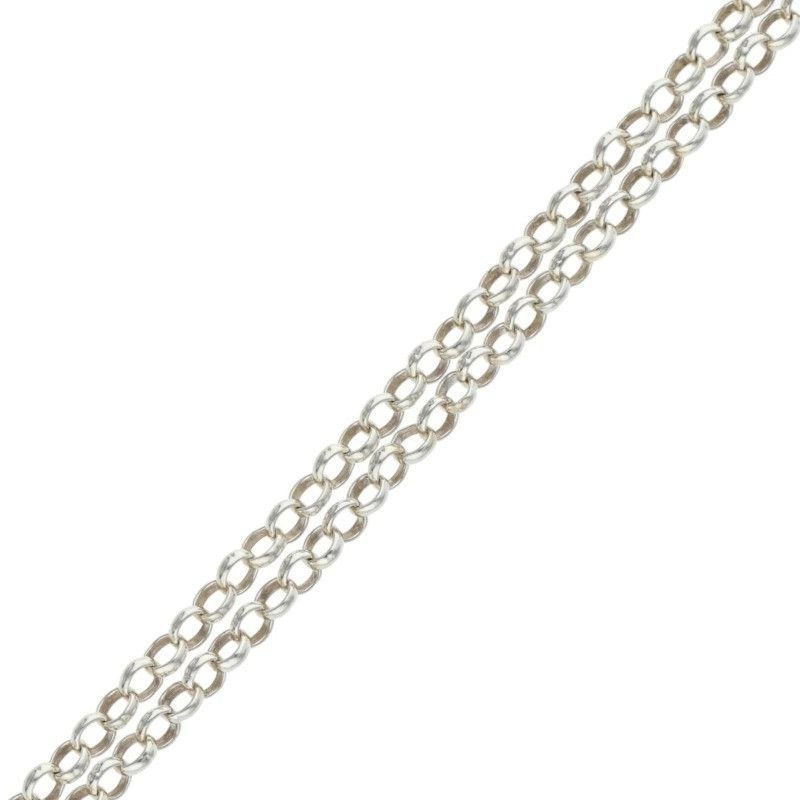 Chrome Hearts Chrome Hearts 16 Inch R16 Silver Chain Necklace Size ONE SIZE - 4 Thumbnail