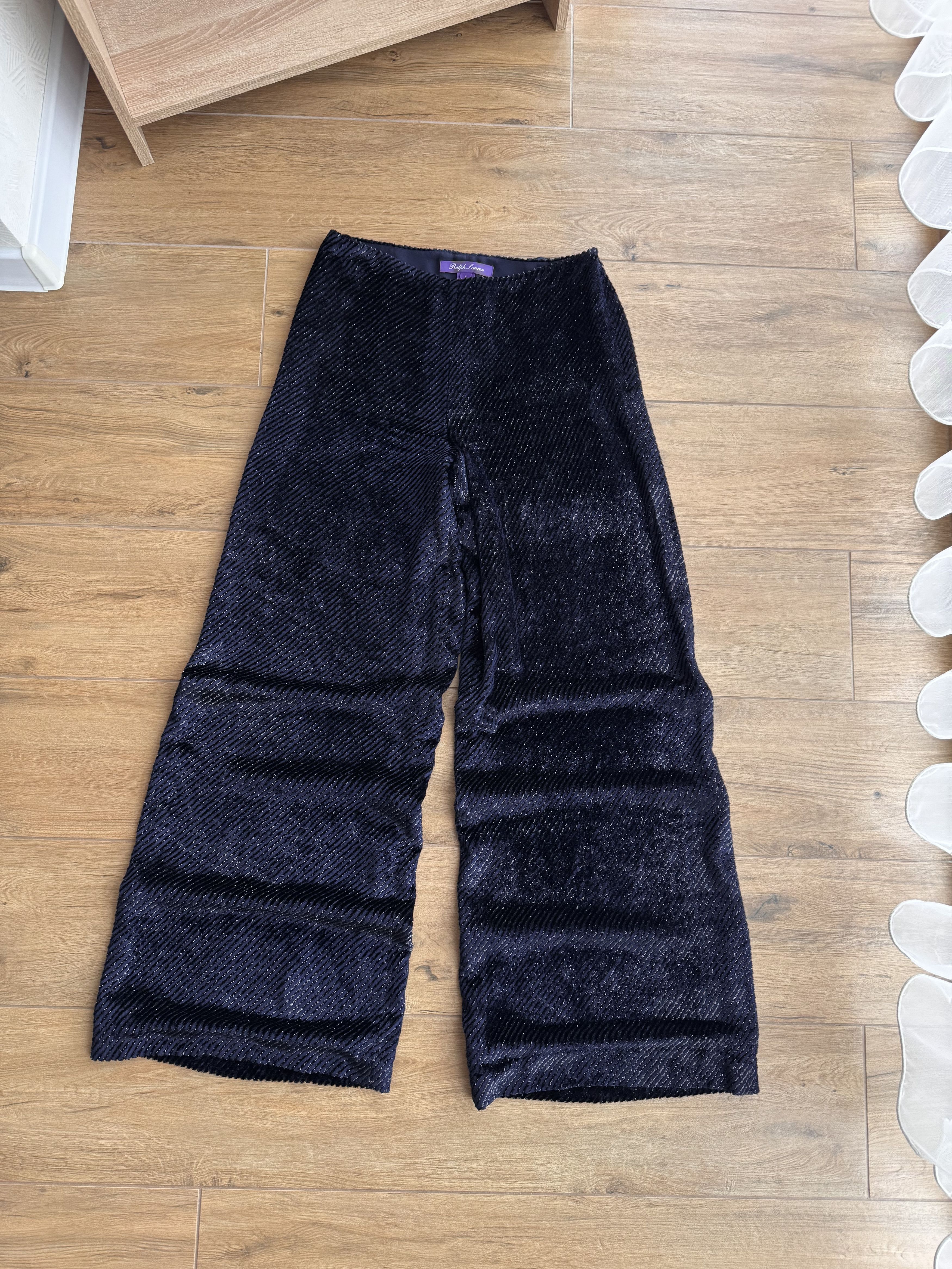 Ralph Lauren Purple Label × Vintage Exclusive Ralph Lauren Purple Label Luxury Sparkle Pants Size 28" / US 6 / IT 42 - 8 Thumbnail