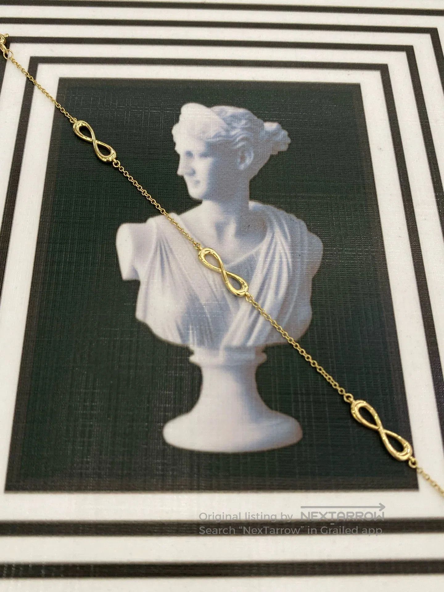 Tiffany & Co. Tiffany 18K Gold Infinity Ring Bracelet. Size ONE SIZE - 2 Thumbnail