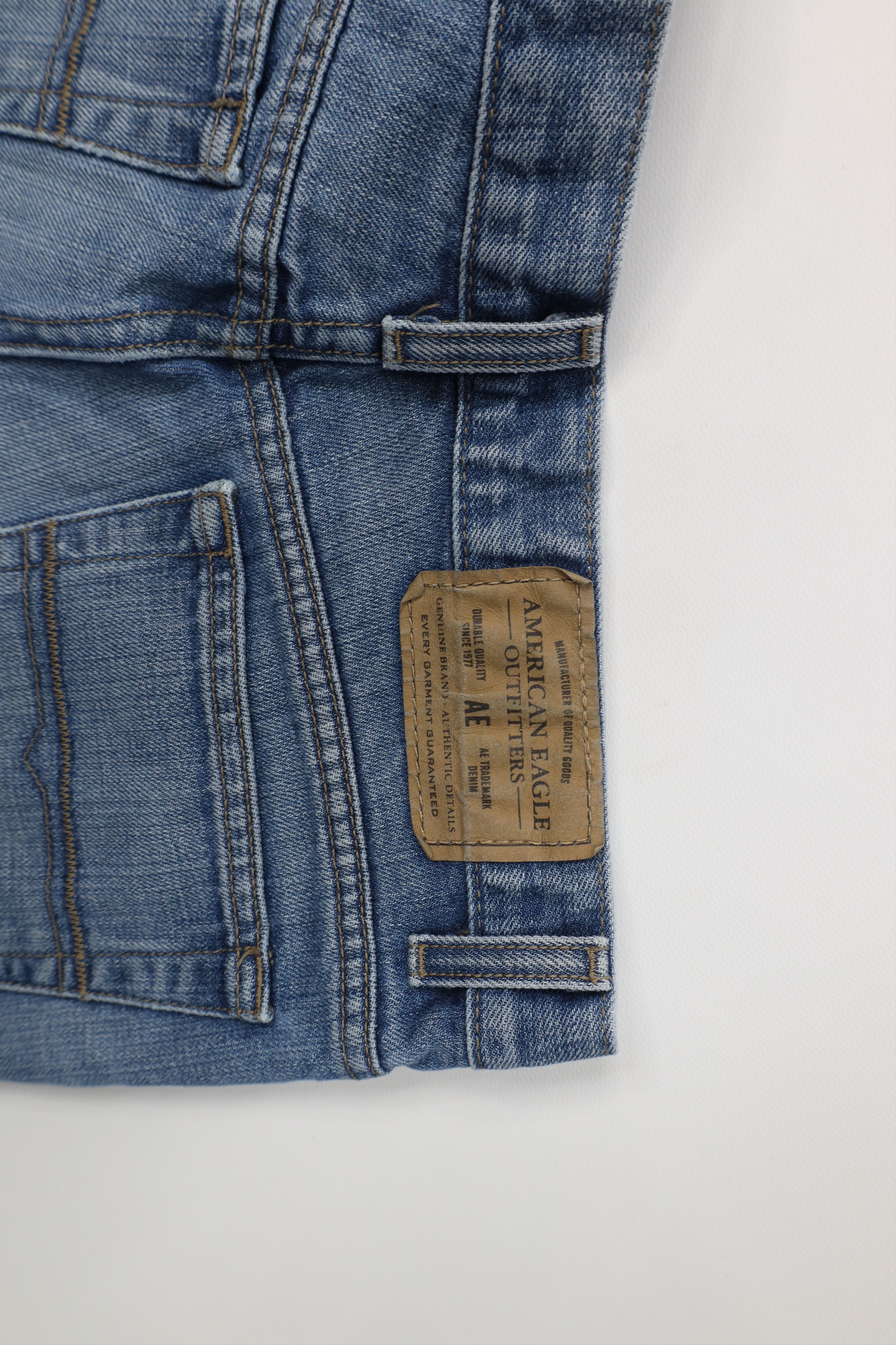 American Eagle Outfitters Vintage 90s Y2K American Eagle Outfitters Button Fly Jeans Size 27" / US 4 / IT 40 - 16 Thumbnail