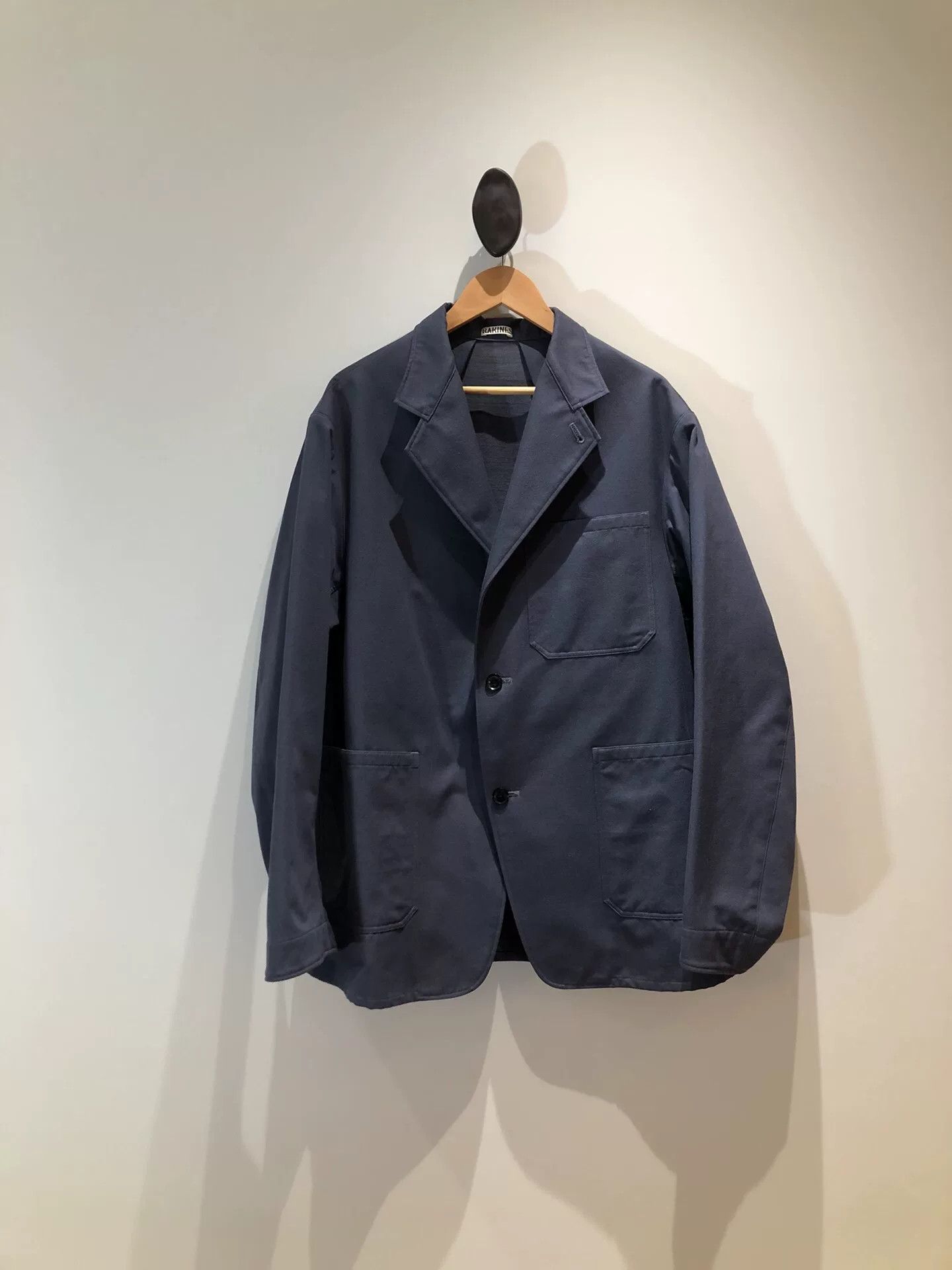 Other RAKINES Gray Blue Suit Blazer Size US M / EU 48-50 / 2 - 1 Thumbnail