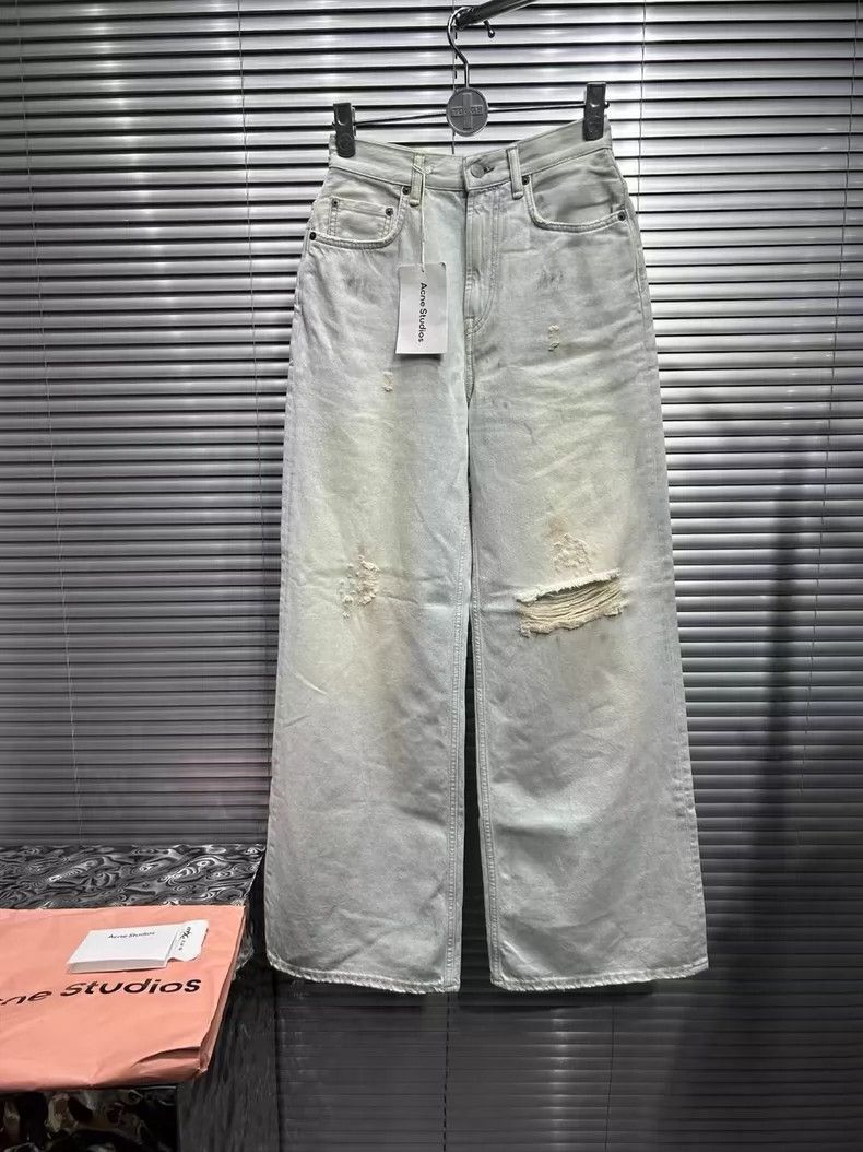 Acne Studios acne studios Knee erosion destroys jeans 2503-Nextarrow Size US 30 / EU 46 - 1 Thumbnail