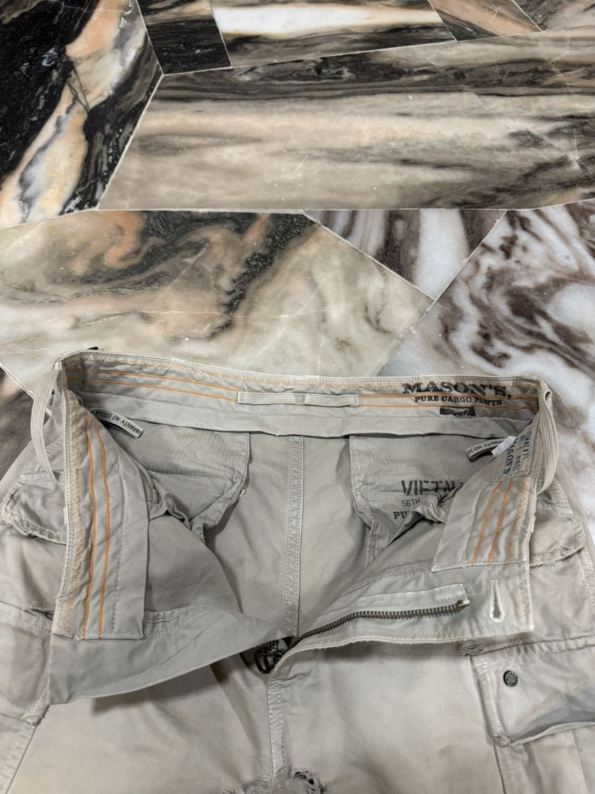 Mason's Vintage 60s Masons Medical Battalion Pure Cargo Pants Size US 32 / EU 48 - 18 Thumbnail