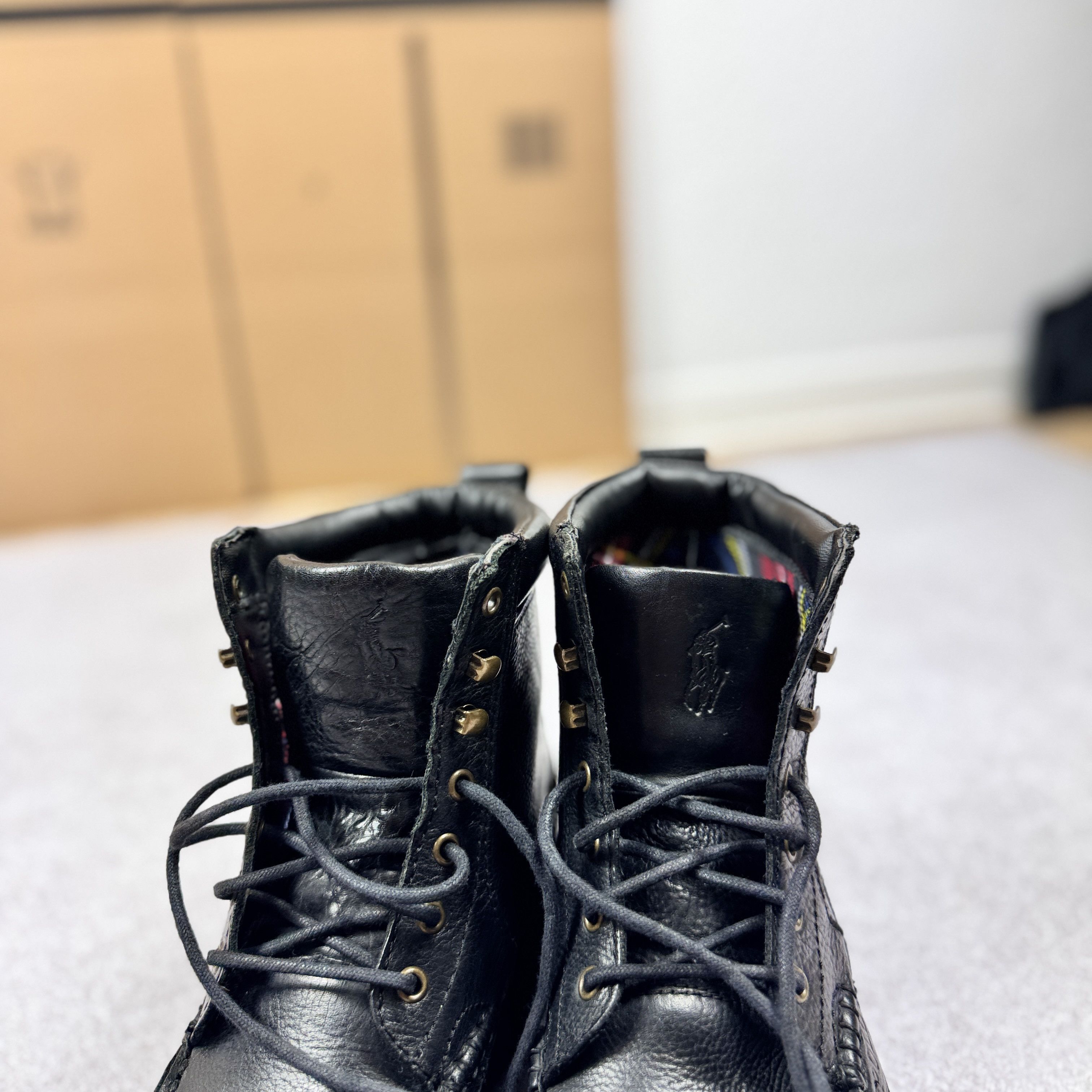 Polo Ralph Lauren Polo Ralph Lauren Willingcott Leather Upper Boots size 40 Size US 7 / EU 40 - 10 Thumbnail
