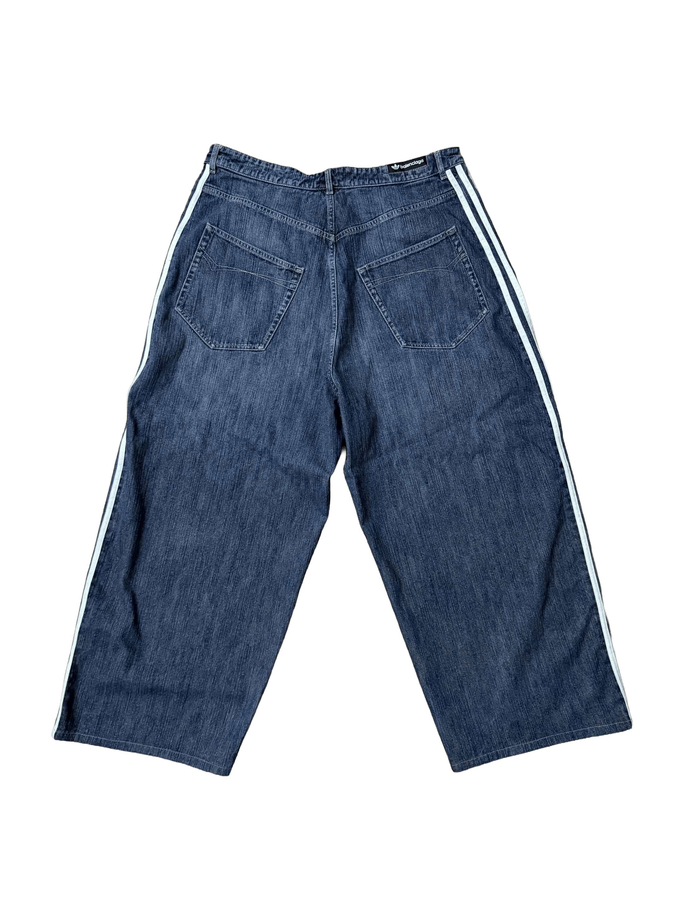 Adidas × Balenciaga SS/23 Runway Balenciaga Adidas Denim Size US 36 / EU 52 - 2 Thumbnail