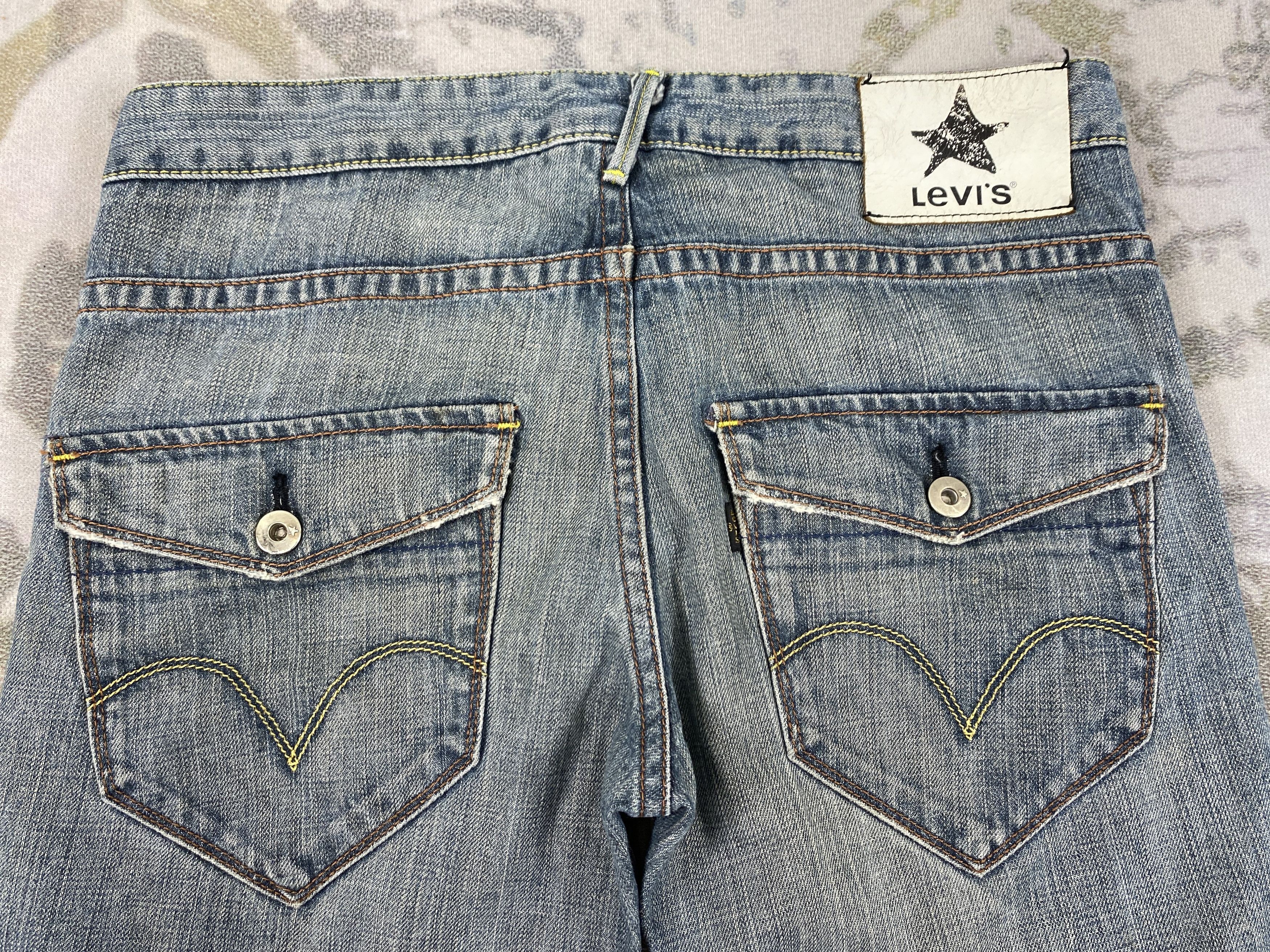Levi's Vintage 3 Quarter Levi's Jeans 32x24 Denim- JN3773 Size US 32 / EU 48 - 4 Thumbnail