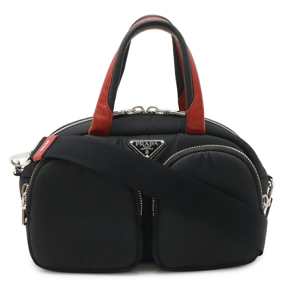 Prada Prada Prada Nylon 2way Bag Textile Shoulder Bag 1BB062 DUTY FREE for USA Size ONE SIZE - 1 Thumbnail