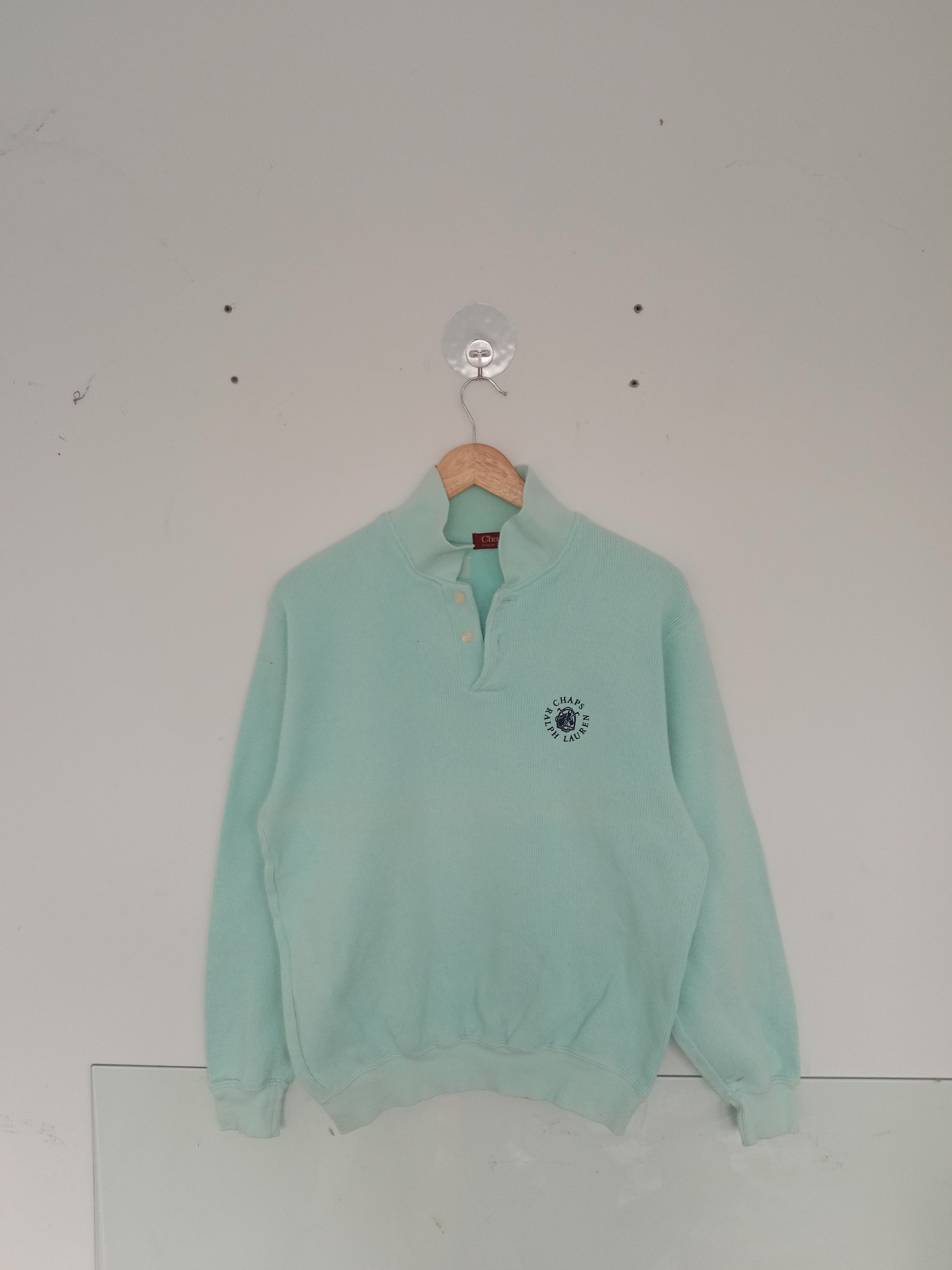 Chaps Ralph Lauren × Vintage Vintage 90s Chaps Ralph Lauren Pullover Sweatshirt Size US M / EU 48-50 / 2 - 1 Thumbnail