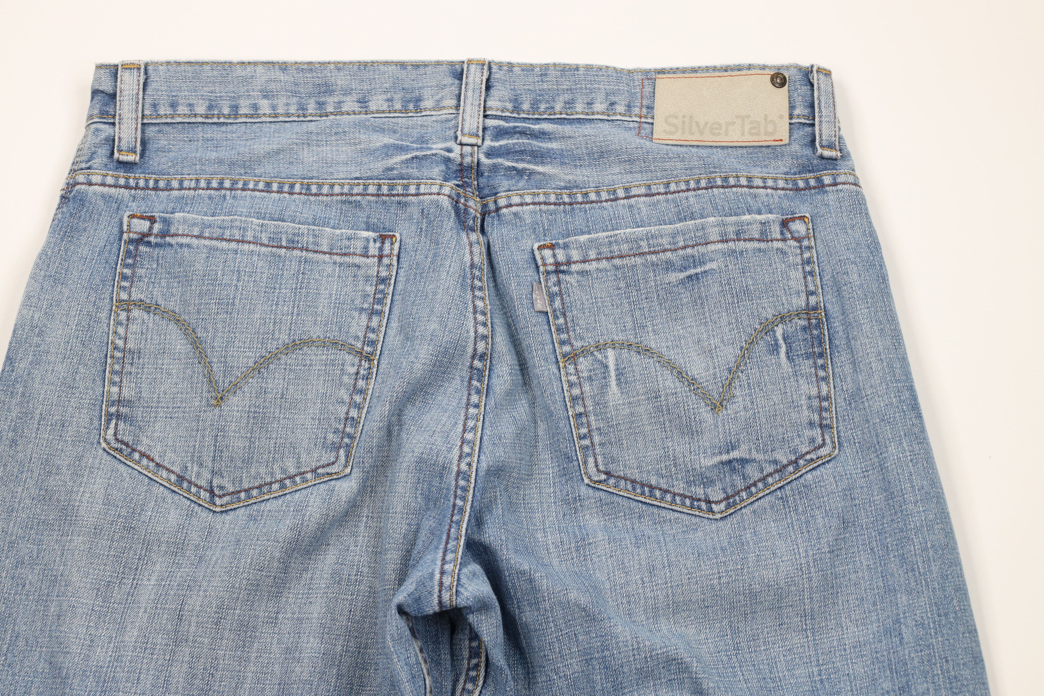 Levi's Vintage Y2K Levis Silvertab Baggy Loose Wide Leg Denim Jeans Size US 38 / EU 54 - 10 Thumbnail