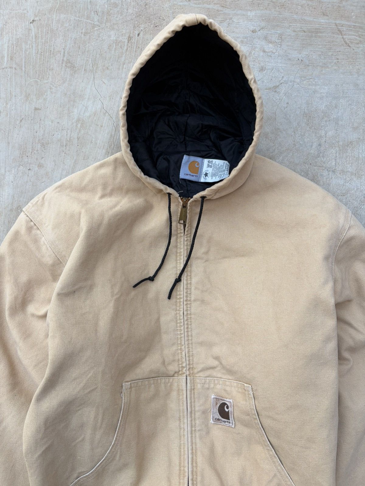 Carhartt Vintage 1998 Sunfaded Carhartt Active Jacket J06 WET Size US XL / EU 56 / 4 - 3 Thumbnail