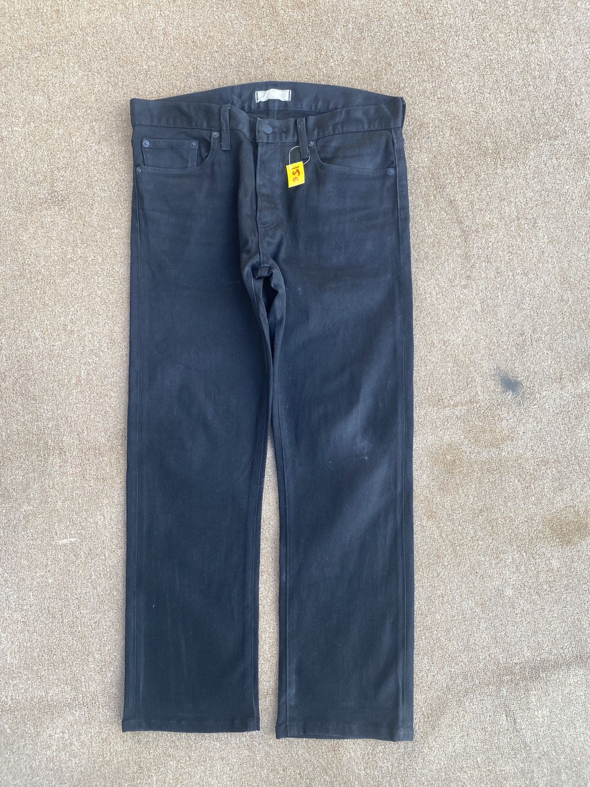 14th Addiction × Jun Takahashi × Uniqlo Vintage uniqlo super black skiny denim Size US 32 / EU 48 - 14 Thumbnail