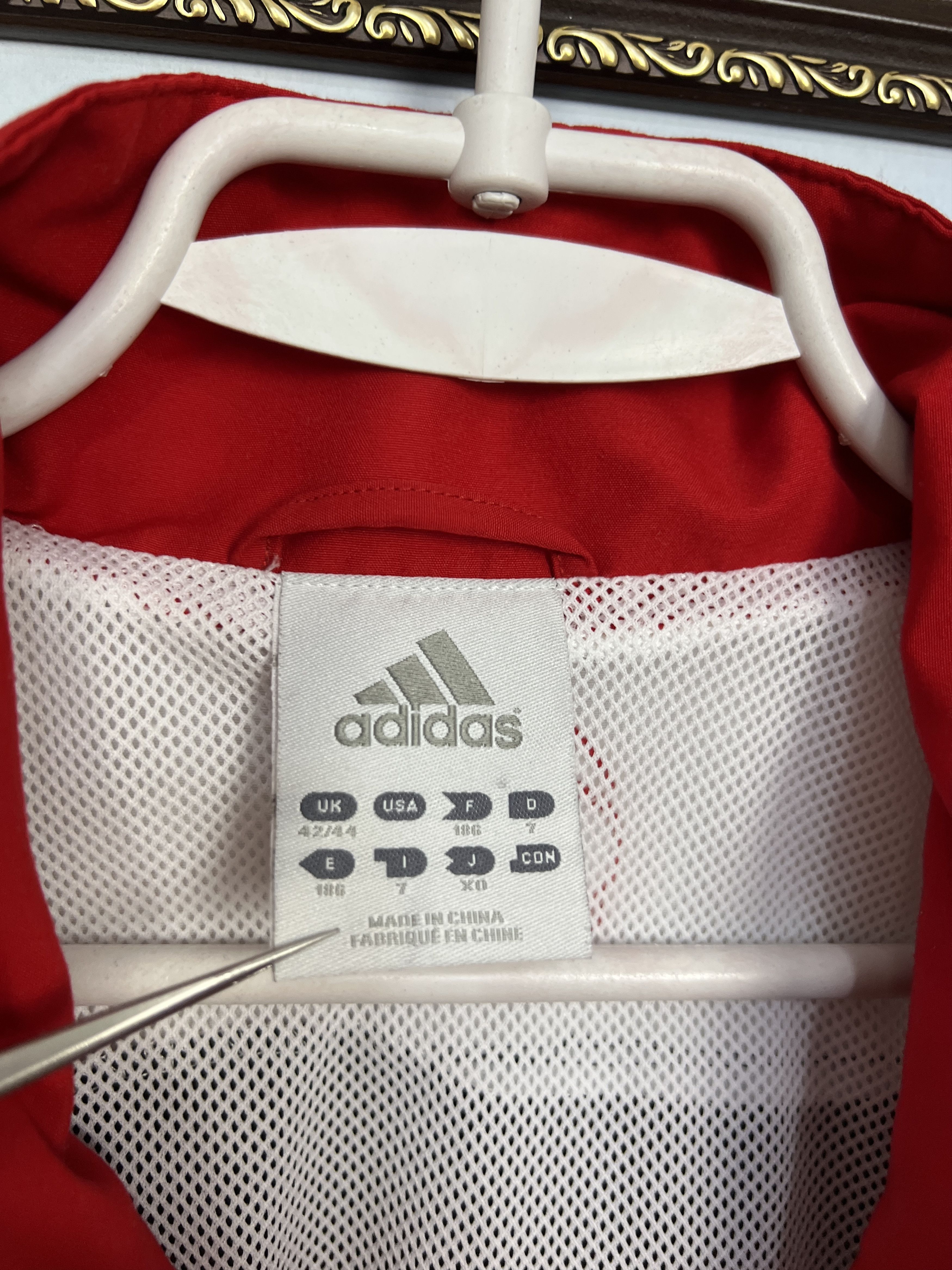 Adidas Vintage Liverpool Football Jacket Soccer Track Top Zip YNWA Size US L / EU 52-54 / 3 - 8 Thumbnail
