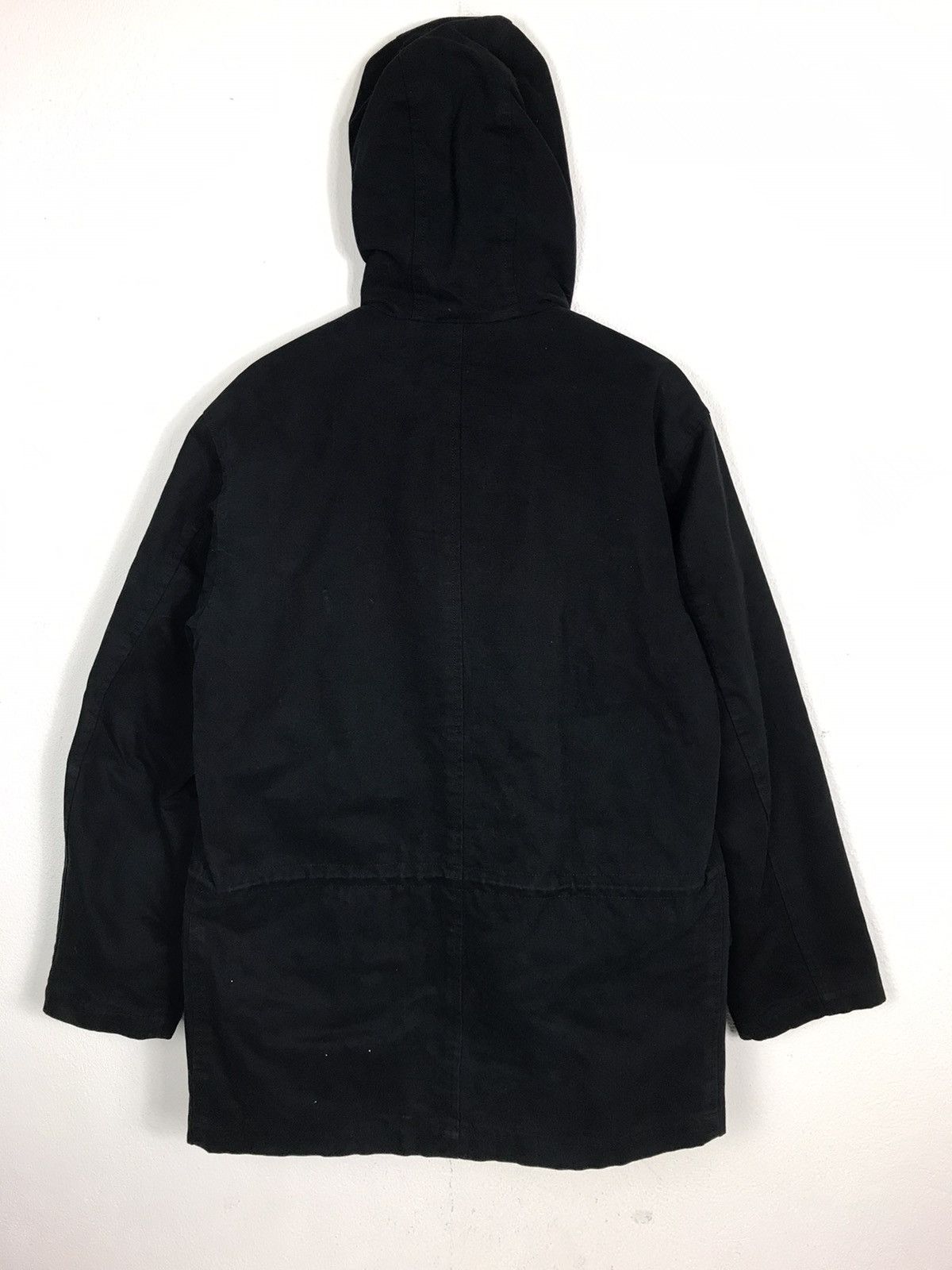 Issey Miyake Vintage Issey Miyake Denim Products Canvas Parka Hoodie Size US L / EU 52-54 / 3 - 8 Thumbnail