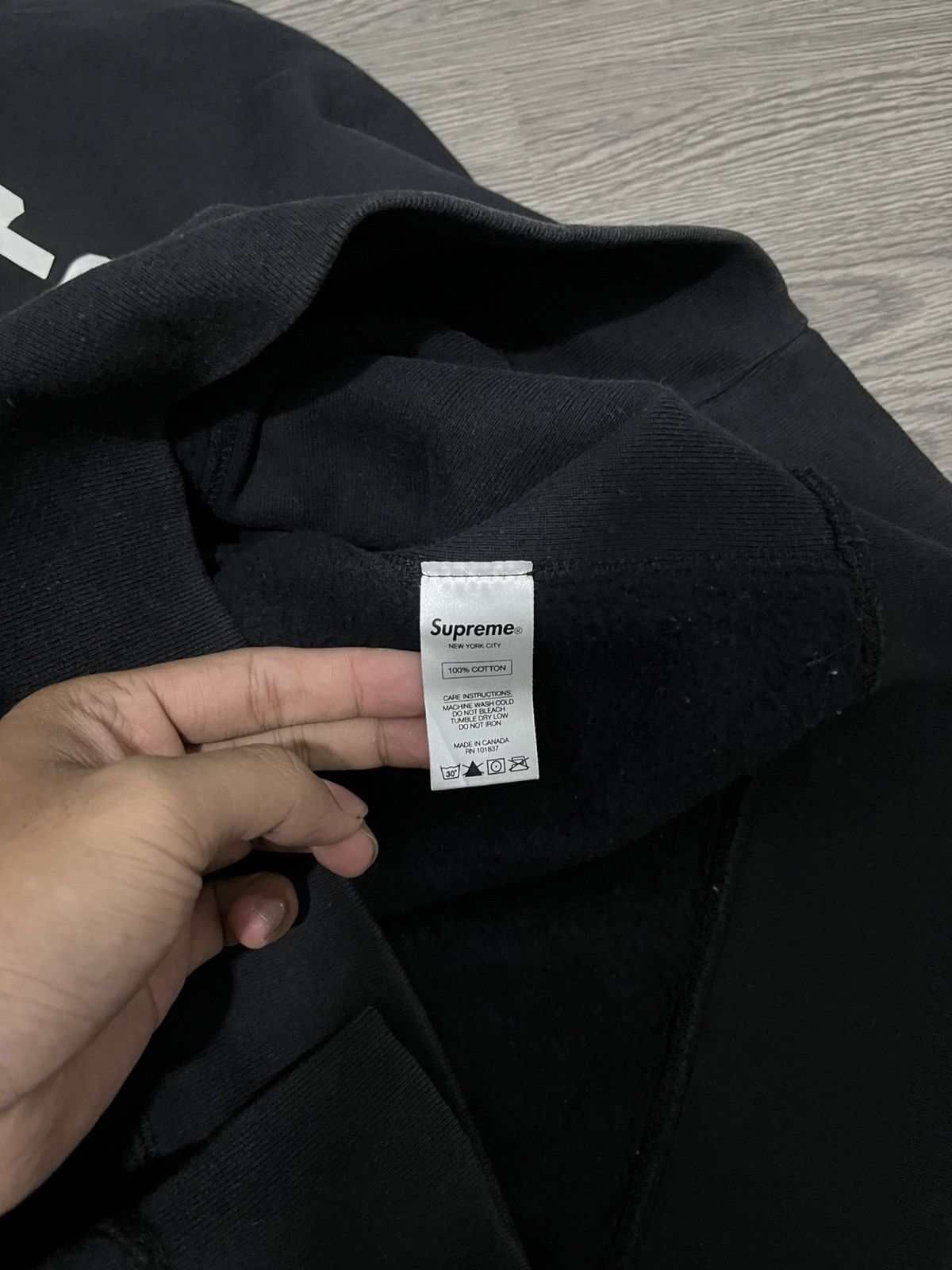 Antihero × Supreme Supreme x Antihero ooded Sweatshirt Size US L / EU 52-54 / 3 - 8 Thumbnail